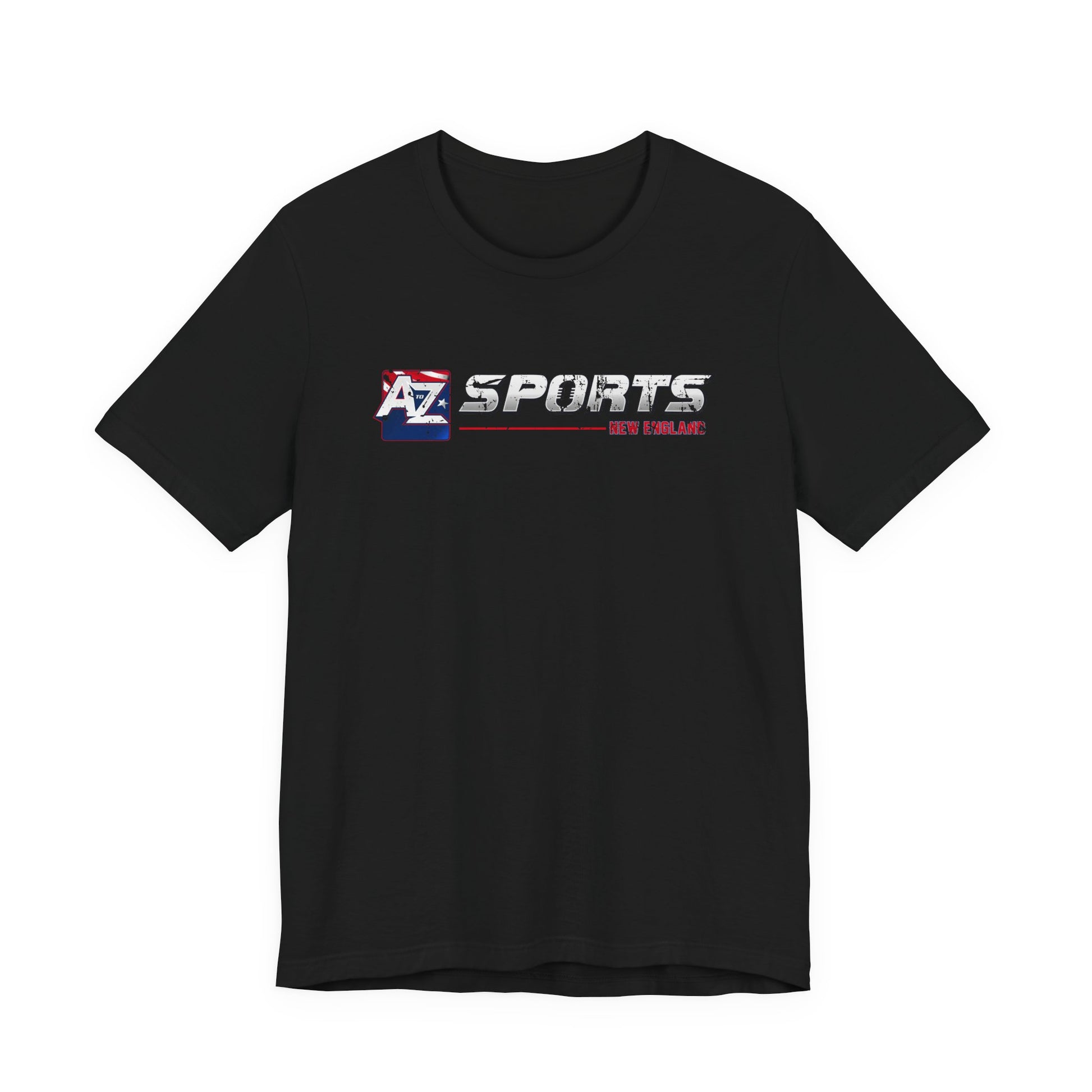 A to Z Sports Patriots Distressed Horizontal T-Shirt