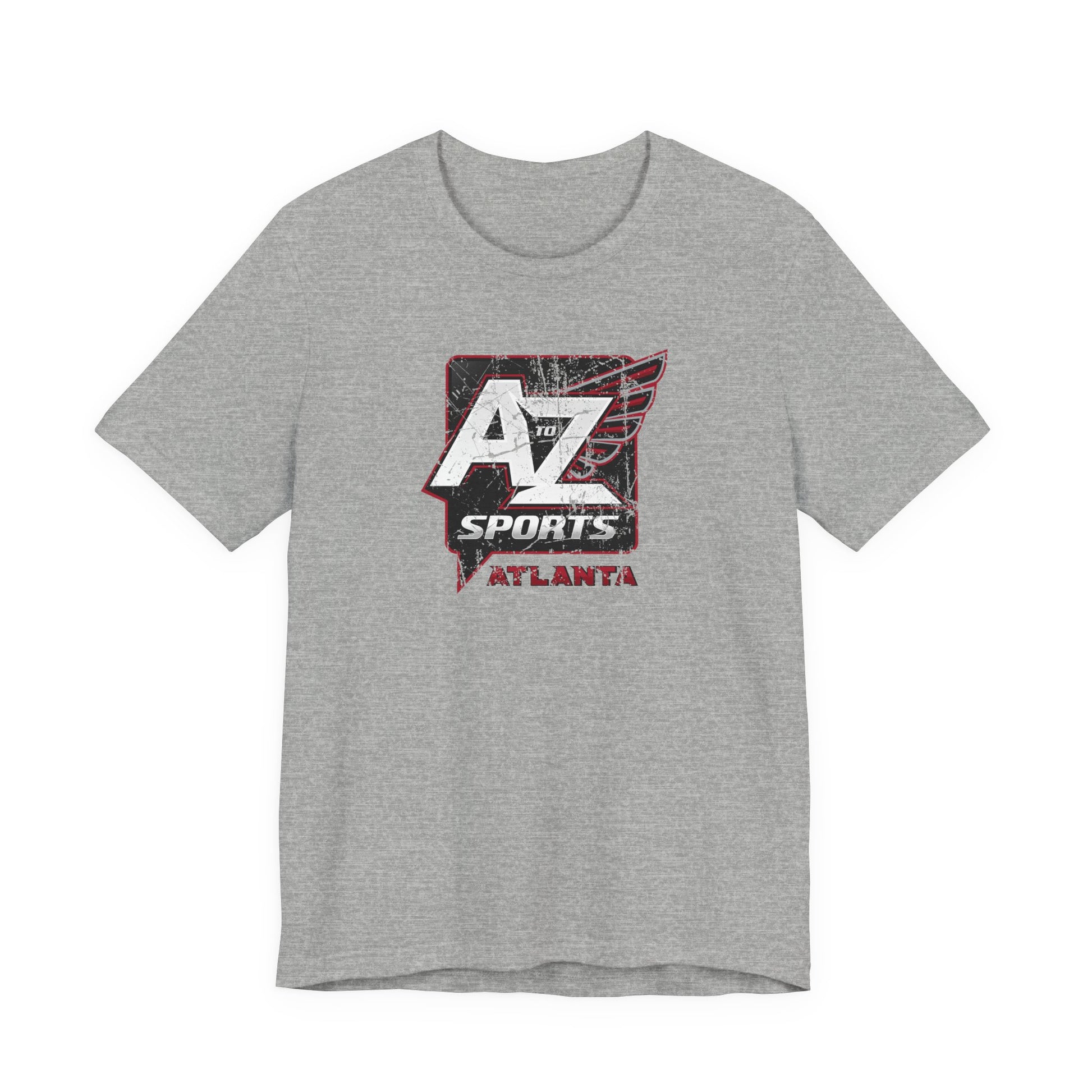A to Z Sports Falcons Distressed Pocket T-Shirt