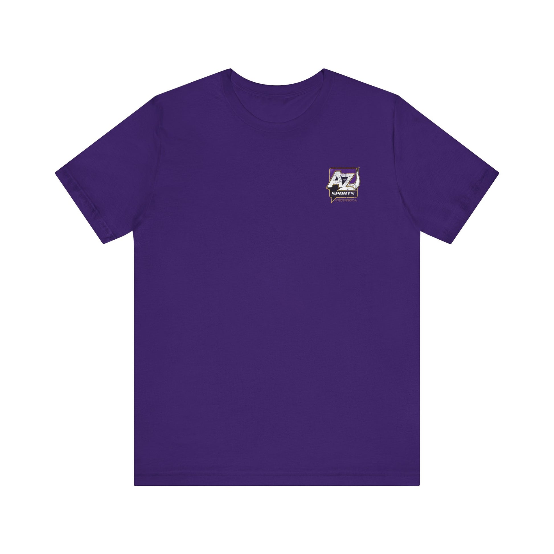 A to Z Sports Vikings Distressed Pocket T-Shirt