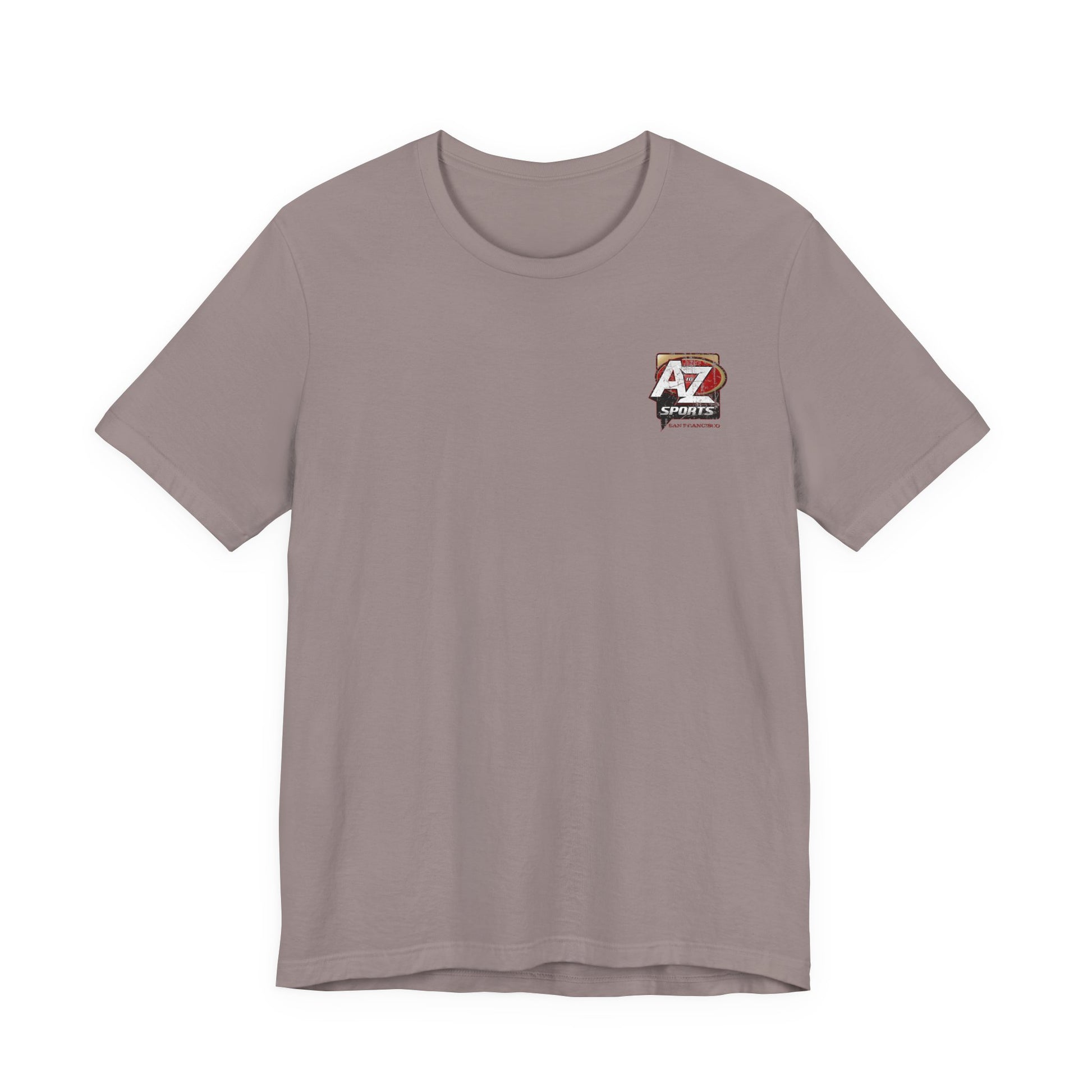 A to Z Sports 49ers Distressed Pocket T-Shirt