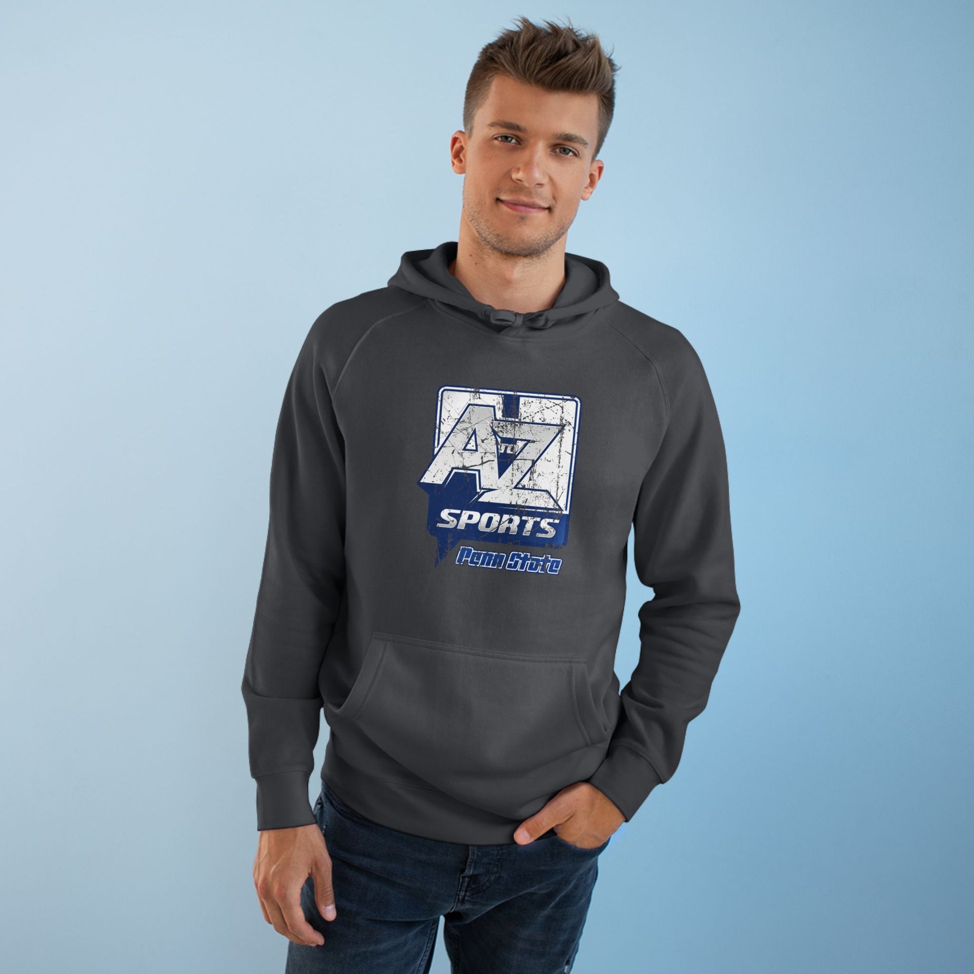 A to Z Sports Penn State Distressed Hoodie
