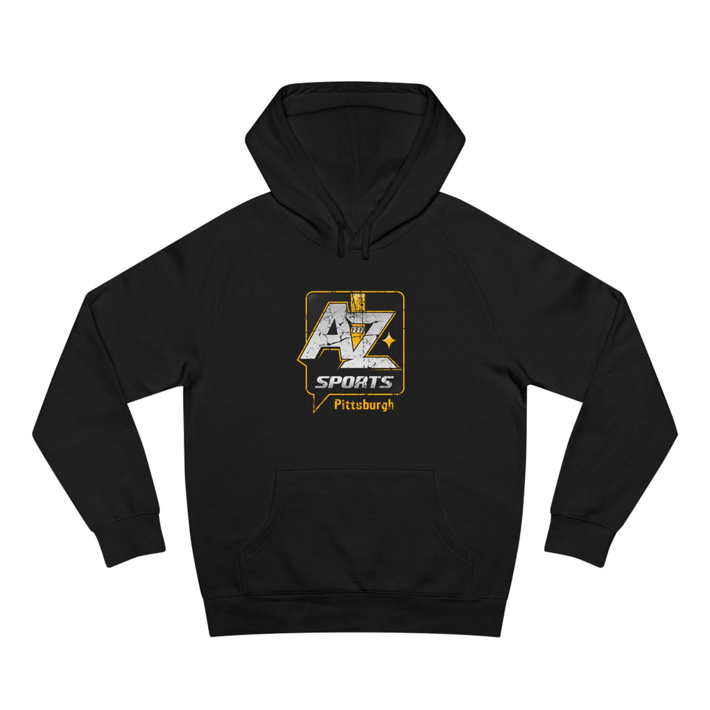 A to Z Sports Steelers Distressed Hoodie