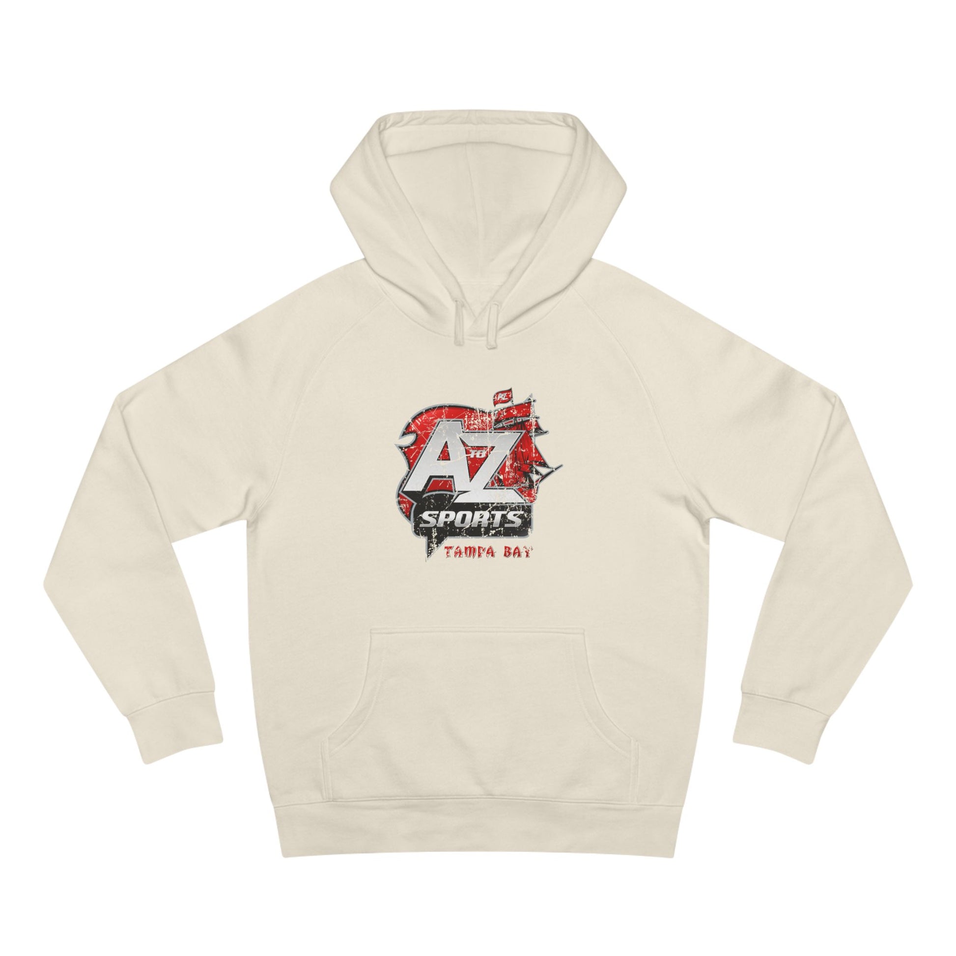 A to Z Sports Buccaneers Distressed Hoodie