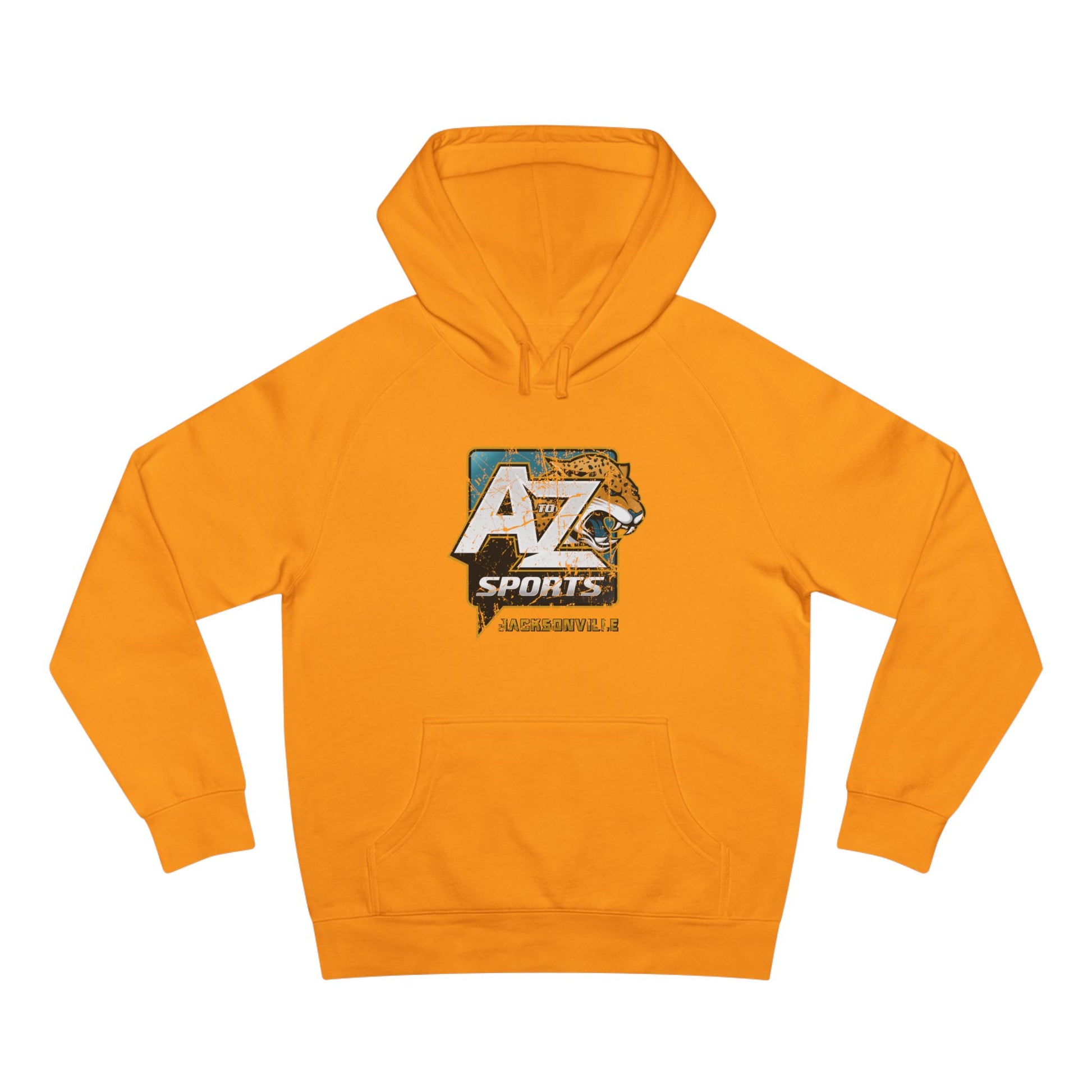 A to Z Sports Jaguars Distressed Hoodie