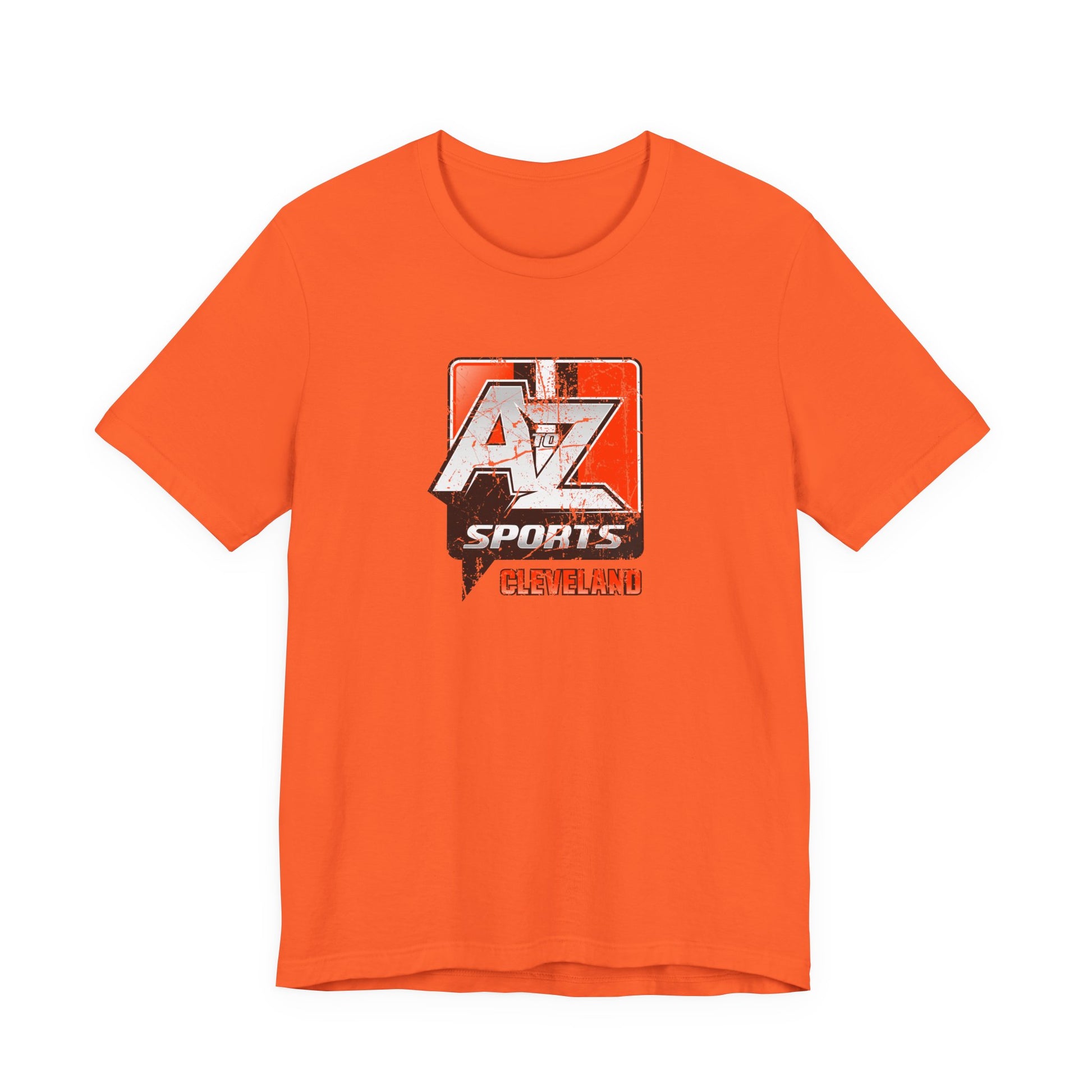 A to Z Sports Browns Distressed T-Shirt