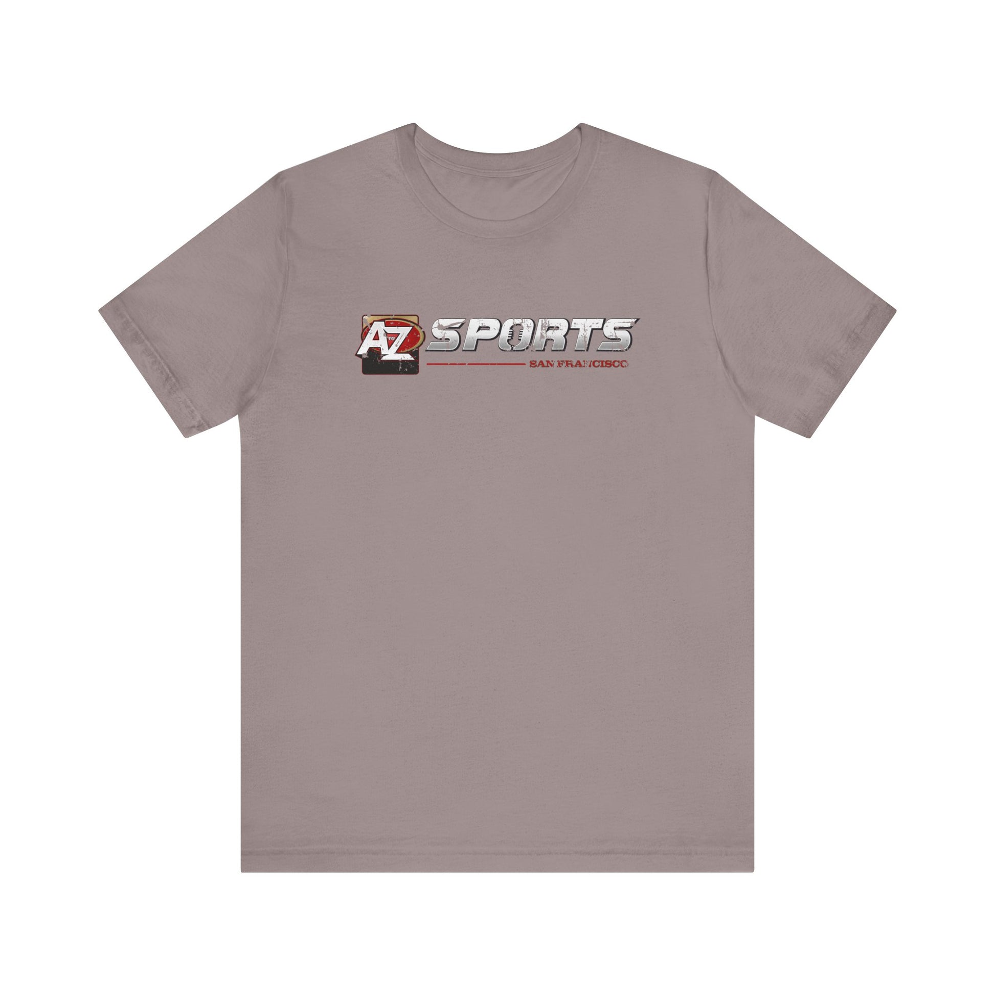 A to Z Sports 49ers Distressed Horizontal T-Shirt