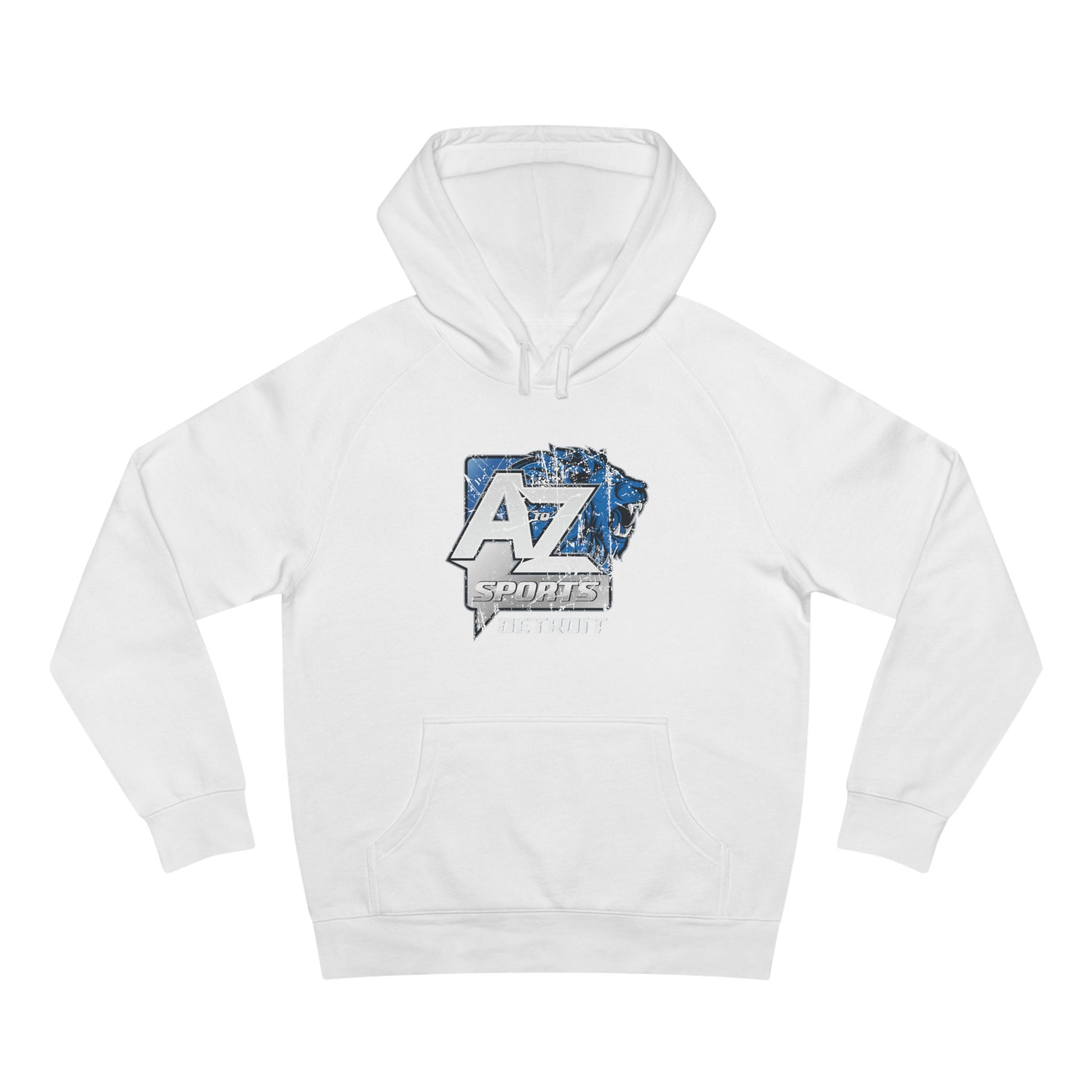 A to Z Sports Lions Distressed Hoodie