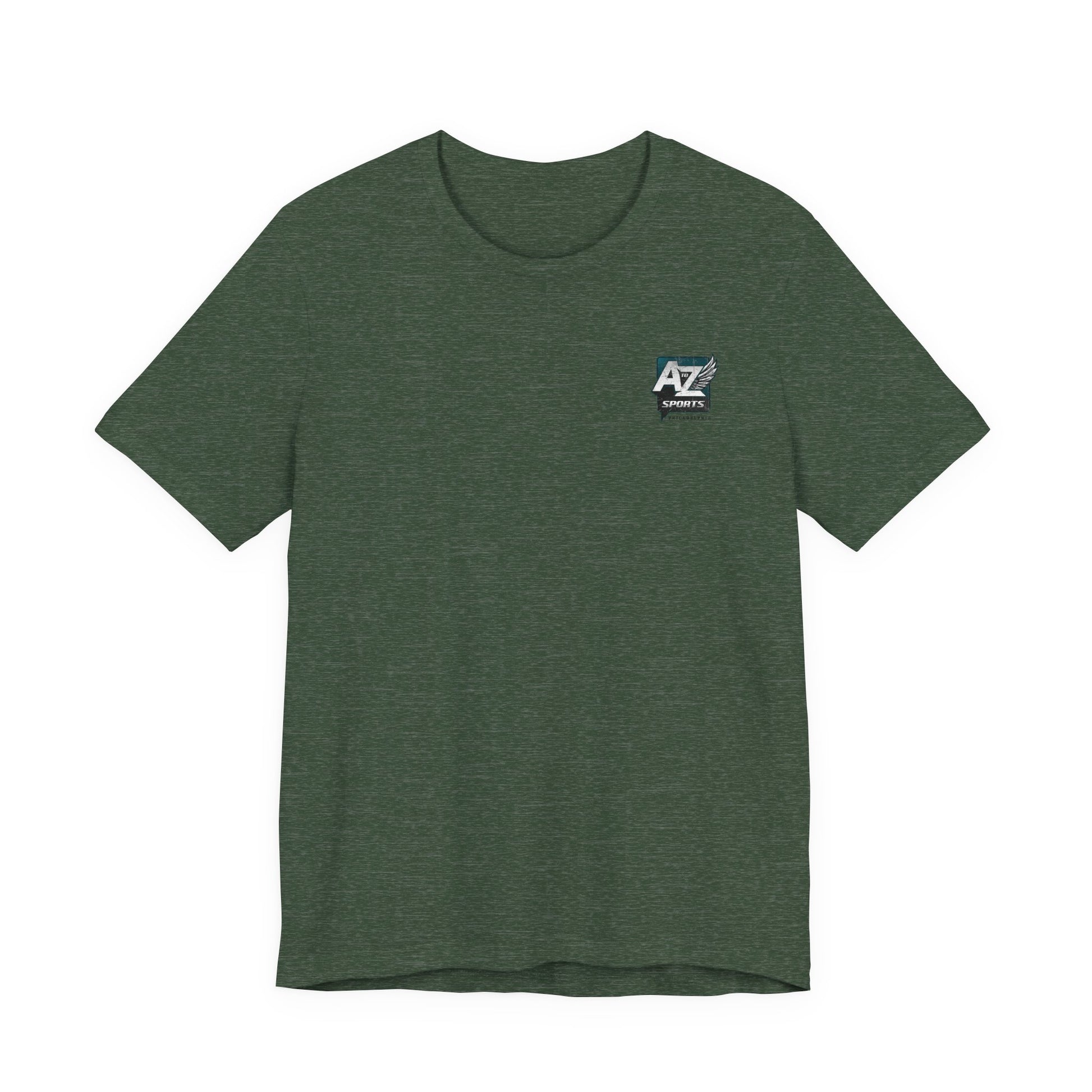 A to Z Sports Eagles Distressed Pocket T-Shirt