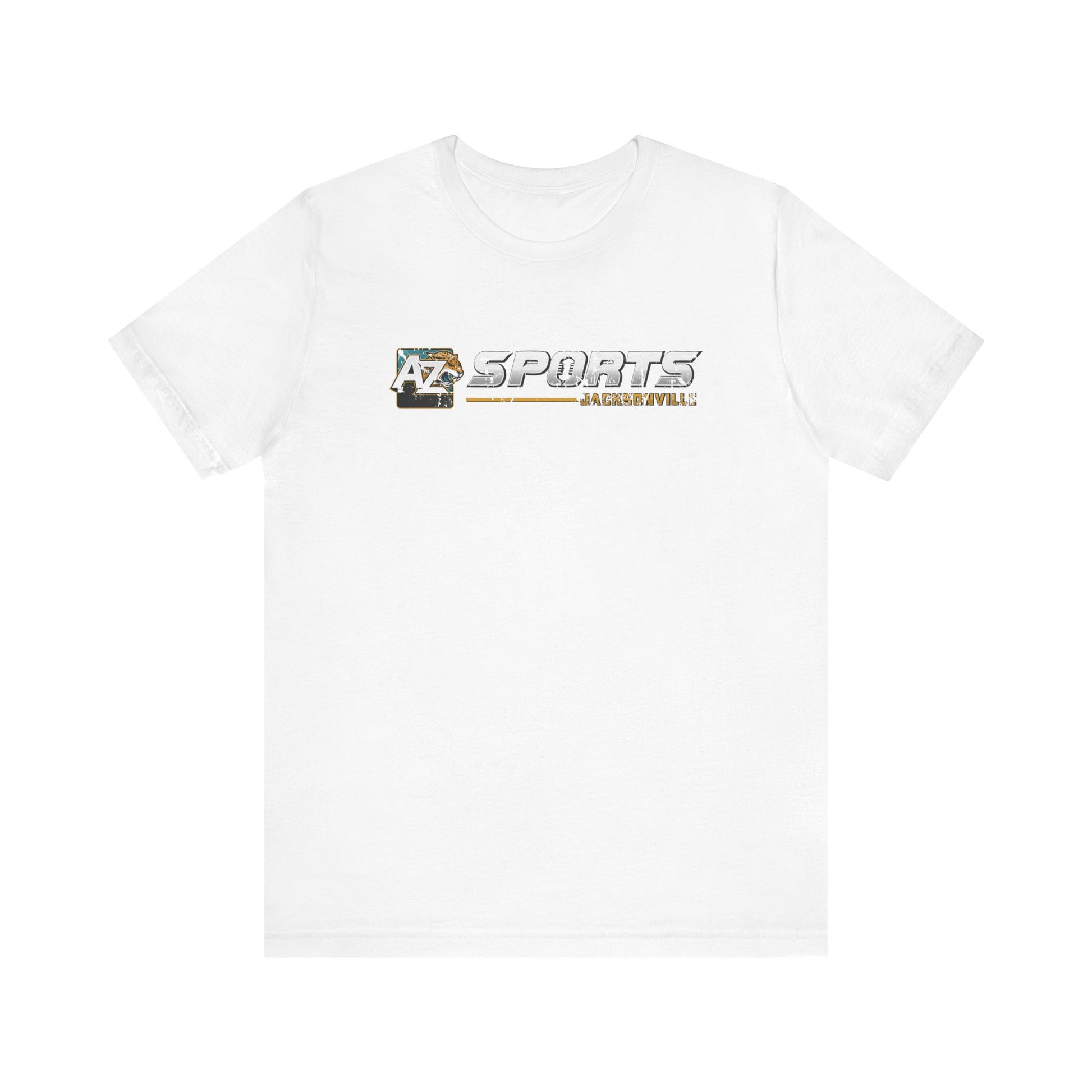 A to Z Sports Jaguars Distressed Horizontal T-Shirt