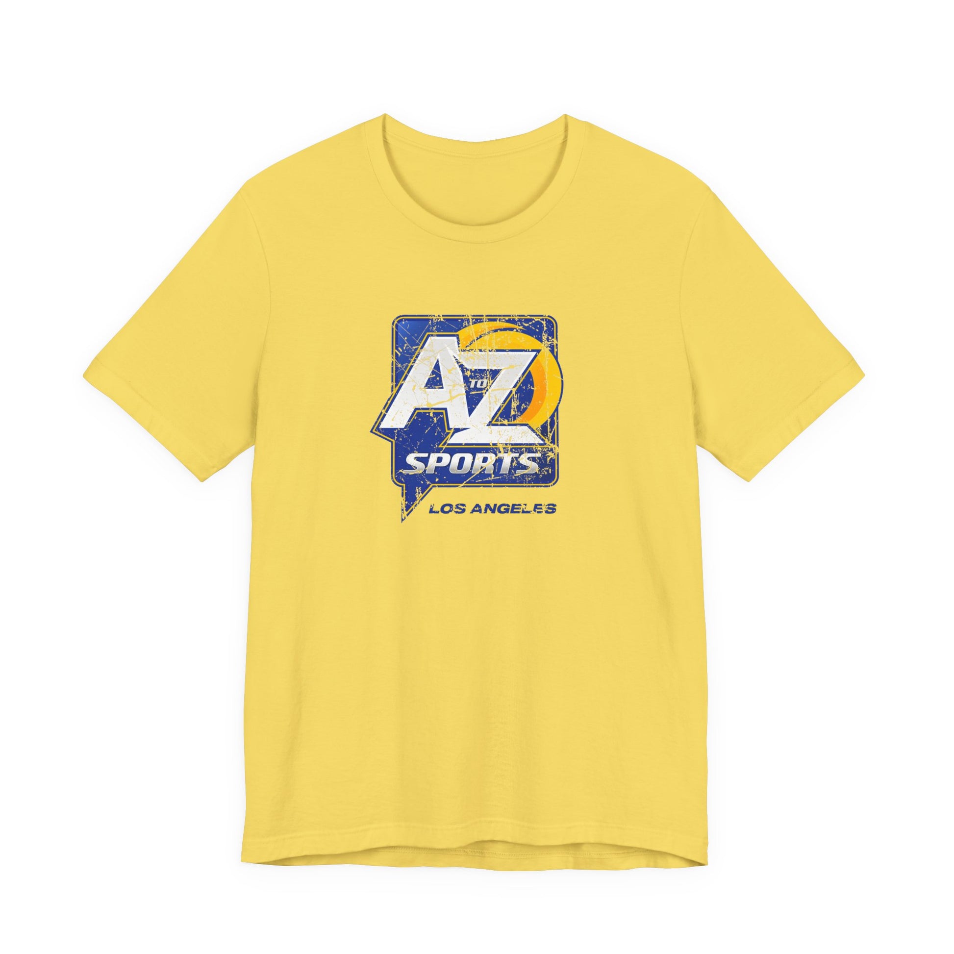 A to Z Sports Rams Distressed T-Shirt
