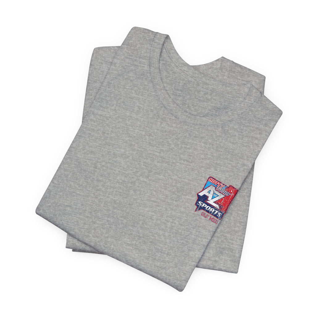 A to Z Sports Ole Miss Distressed Pocket T-Shirt