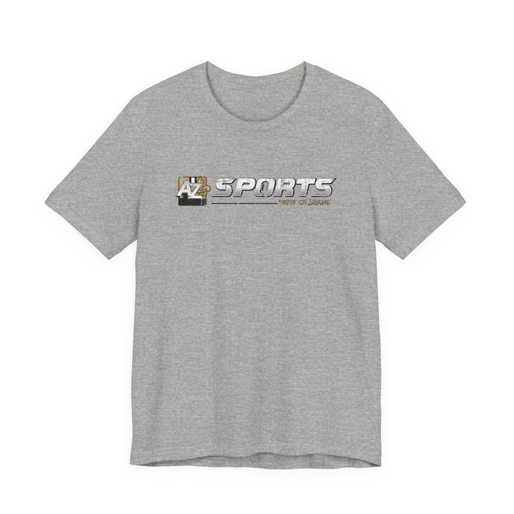 A to Z Sports Saints Distressed Horizontal T-Shirt