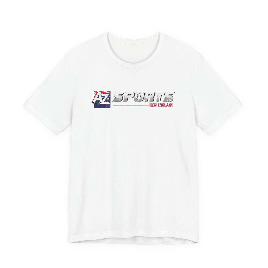 A to Z Sports Patriots Distressed Horizontal T-Shirt