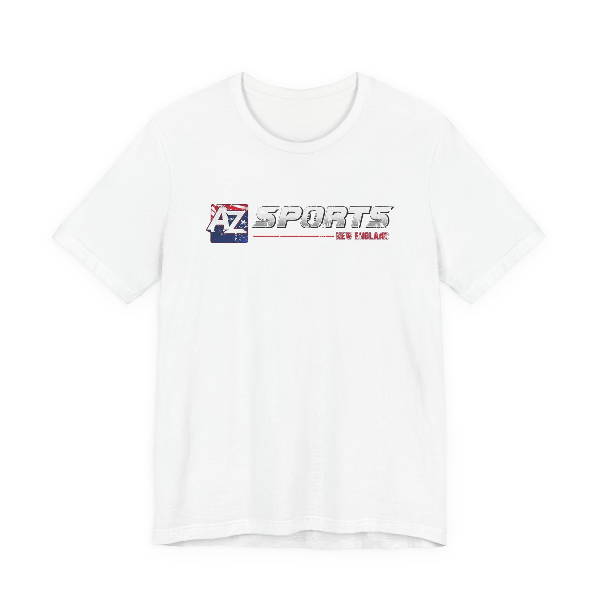 A to Z Sports Patriots Distressed Horizontal T-Shirt