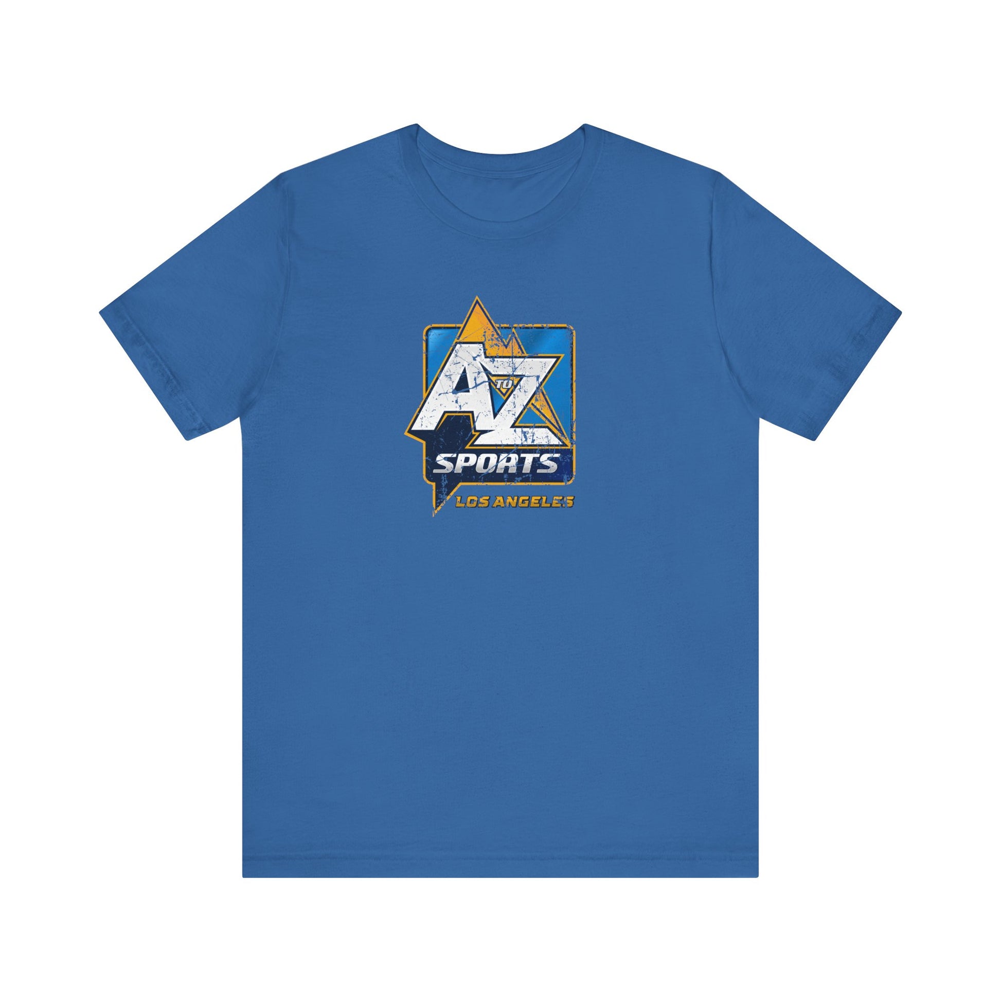 A to Z Sports Chargers Distressed T-Shirt