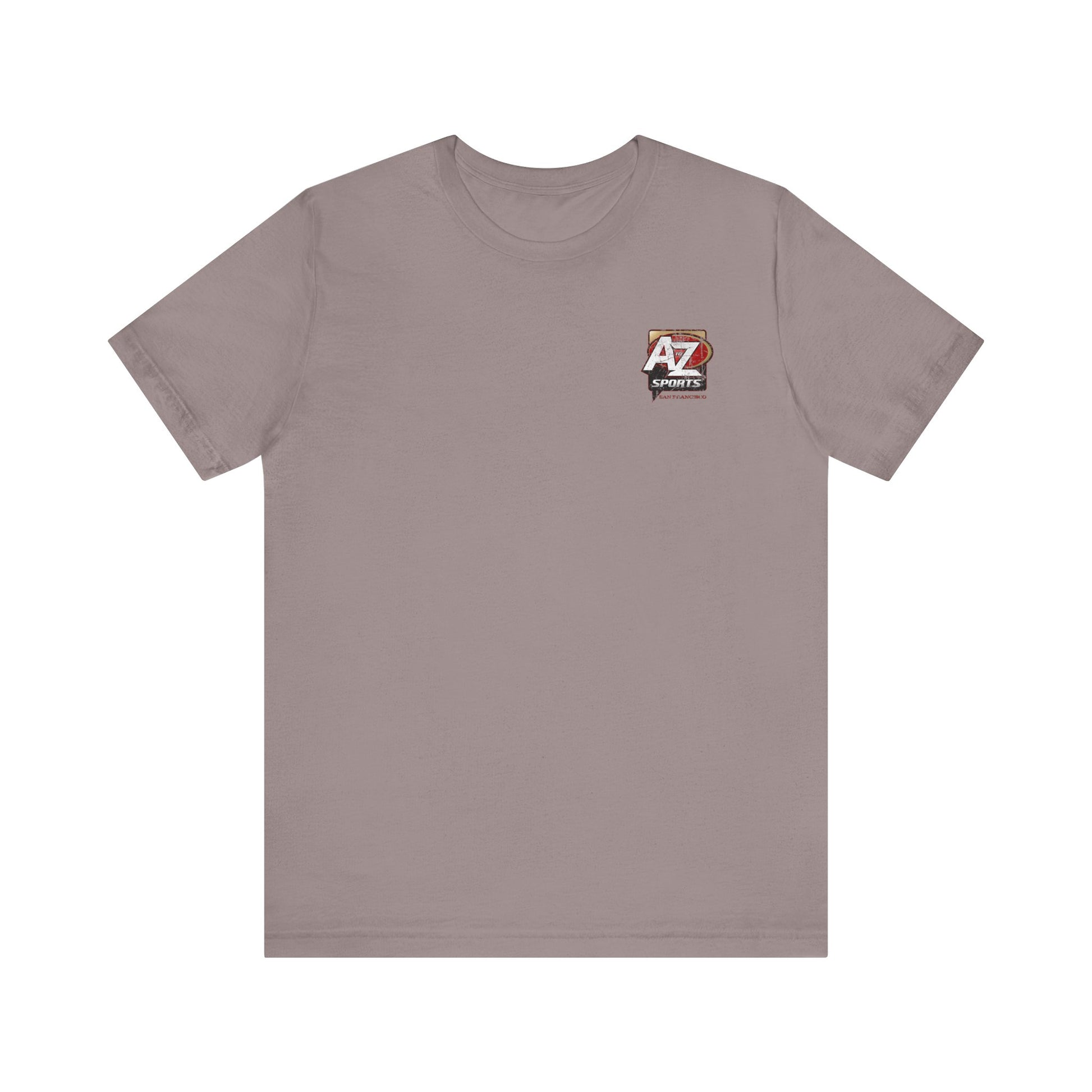 A to Z Sports 49ers Distressed Pocket T-Shirt