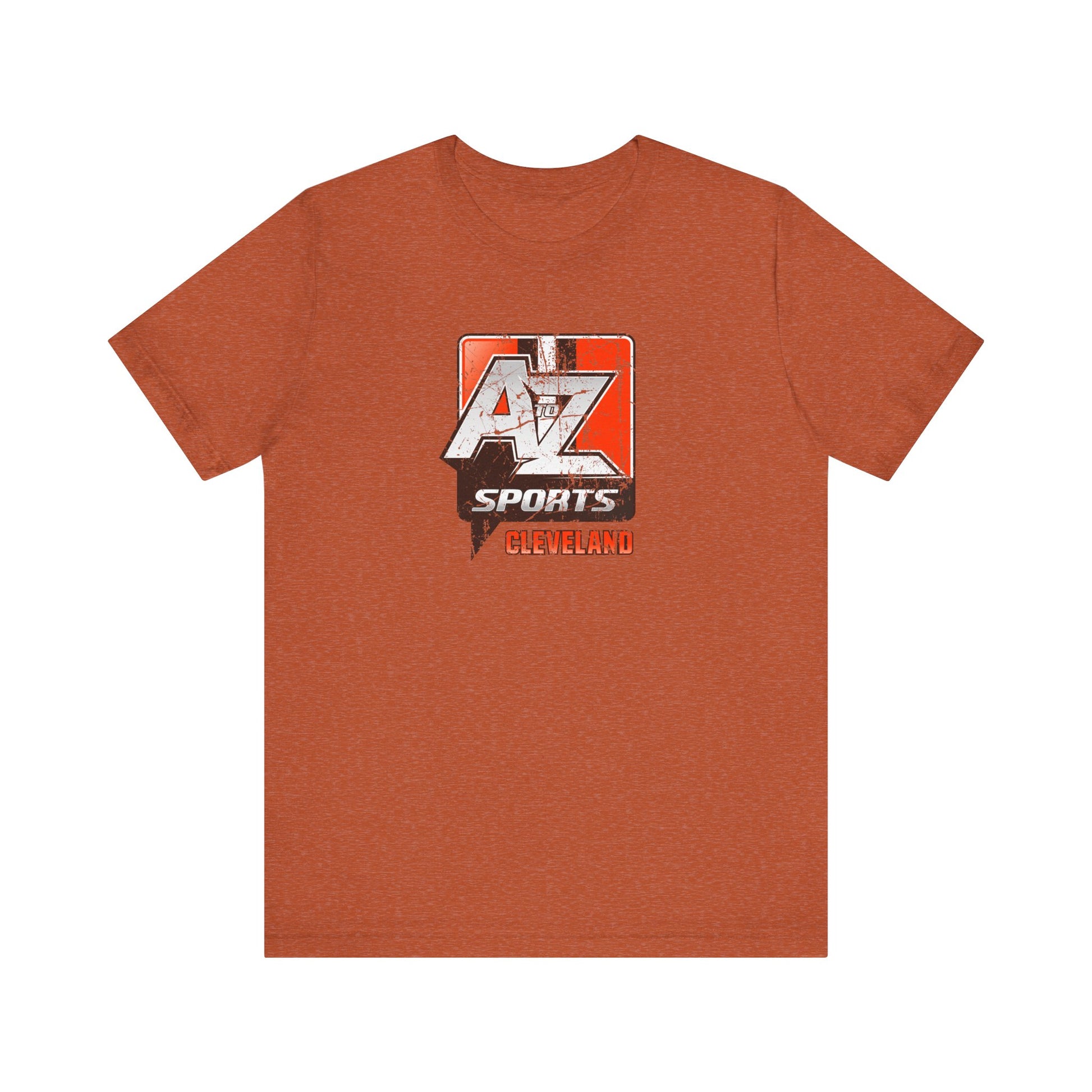 A to Z Sports Browns Distressed T-Shirt