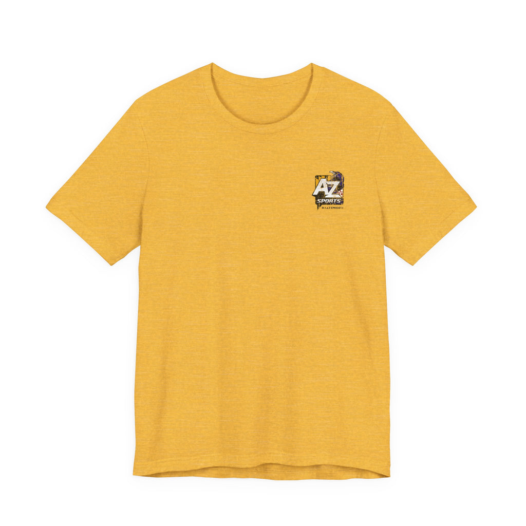 A to Z Sports Ravens Distressed Pocket T-Shirt
