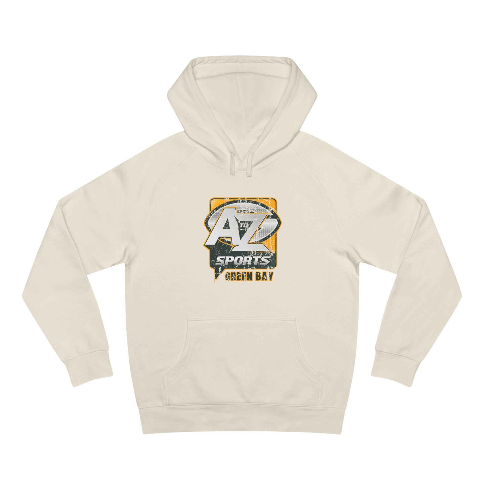 A to Z Sports Packers Distressed Hoodie