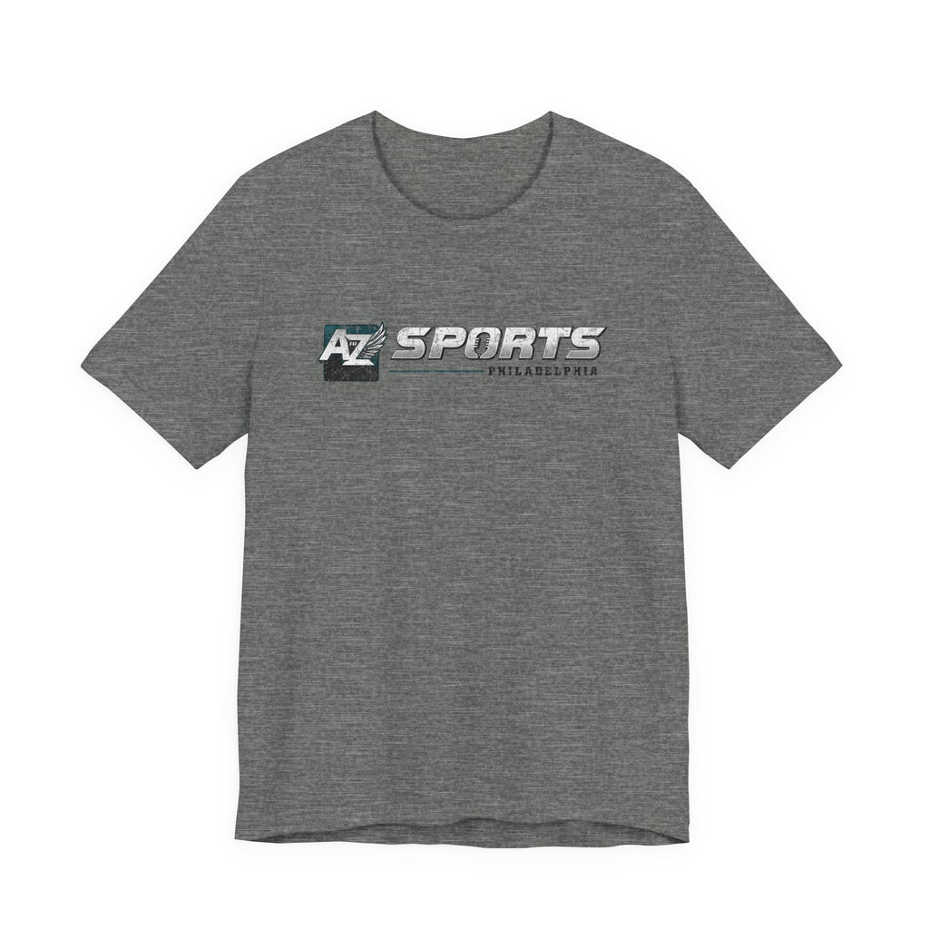 A to Z Sports Eagles Distressed Horizontal T-Shirt