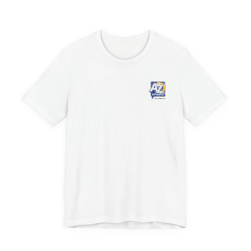 A to Z Sports Rams Distressed Pocket T-Shirt