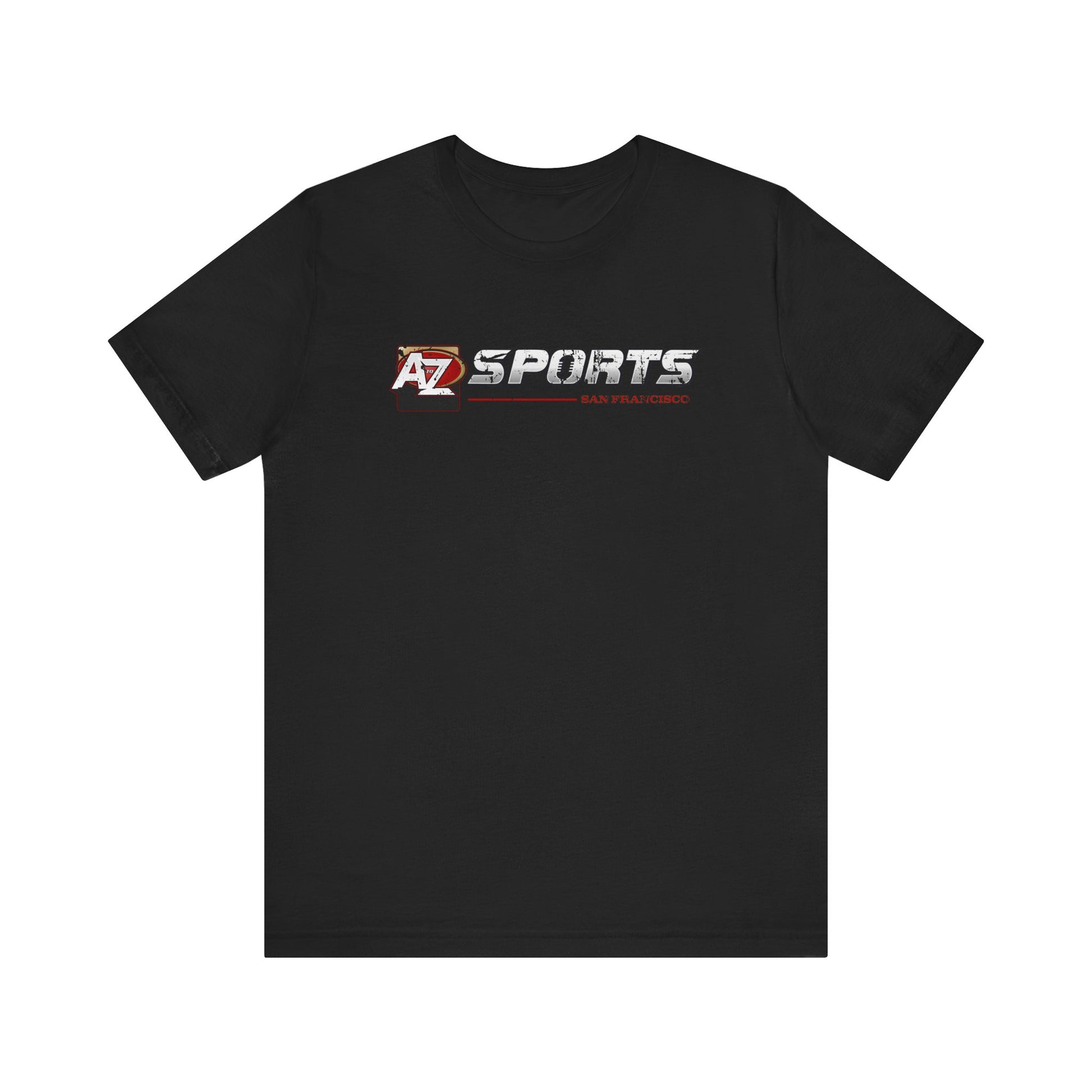 A to Z Sports 49ers Distressed Horizontal T-Shirt
