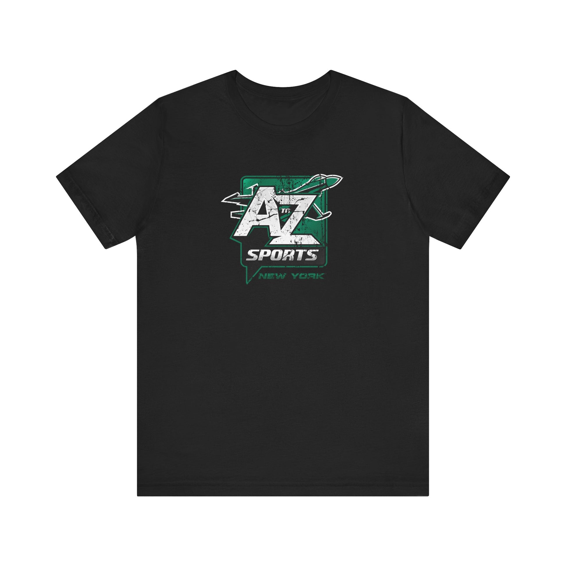 A to Z Sports Jets Distressed T-Shirt