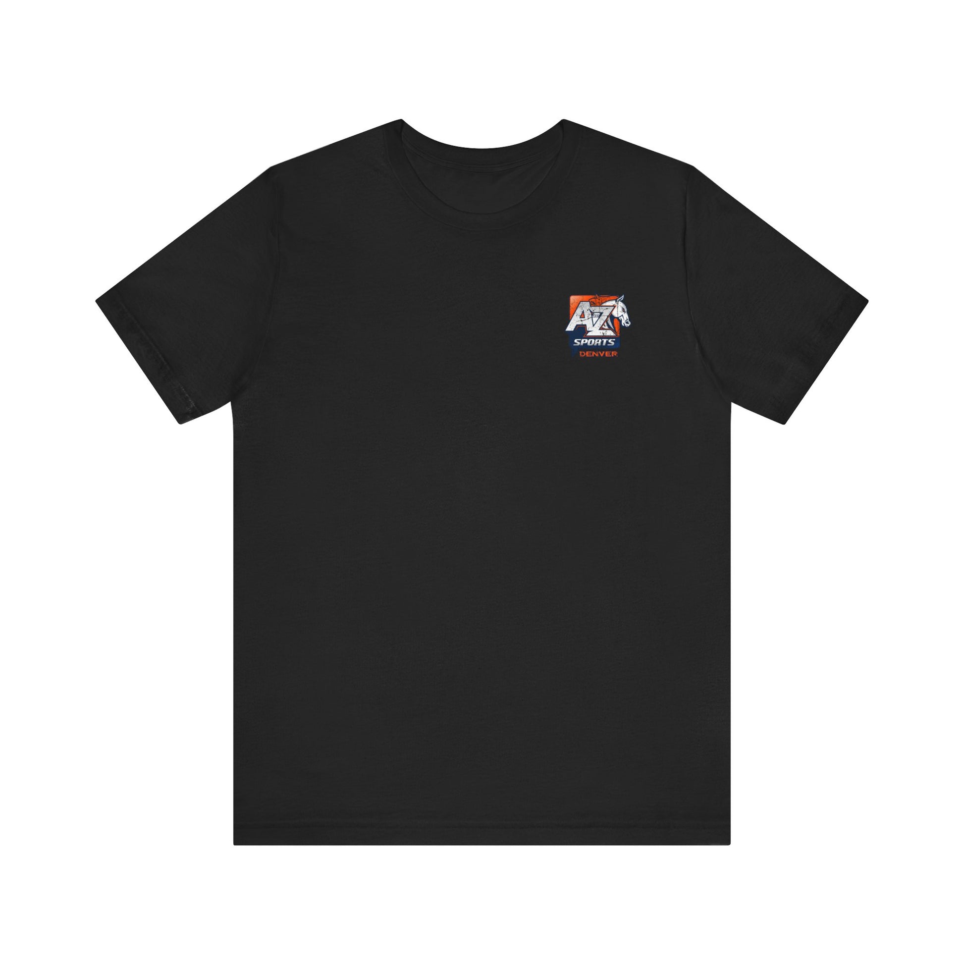 A to Z Sports Broncos Distressed Pocket T-Shirt