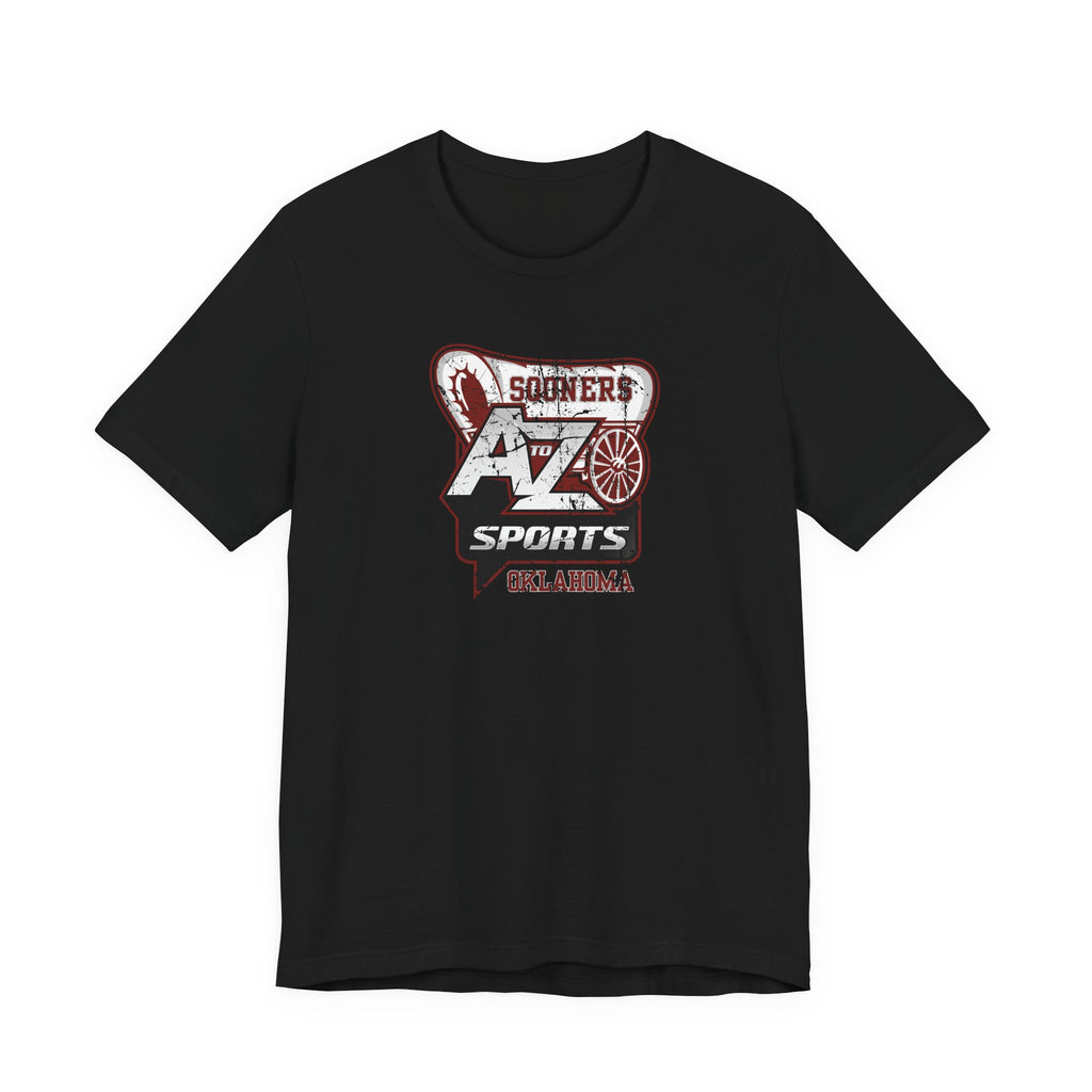 A to Z Sports Oklahoma Distressed T-Shirt