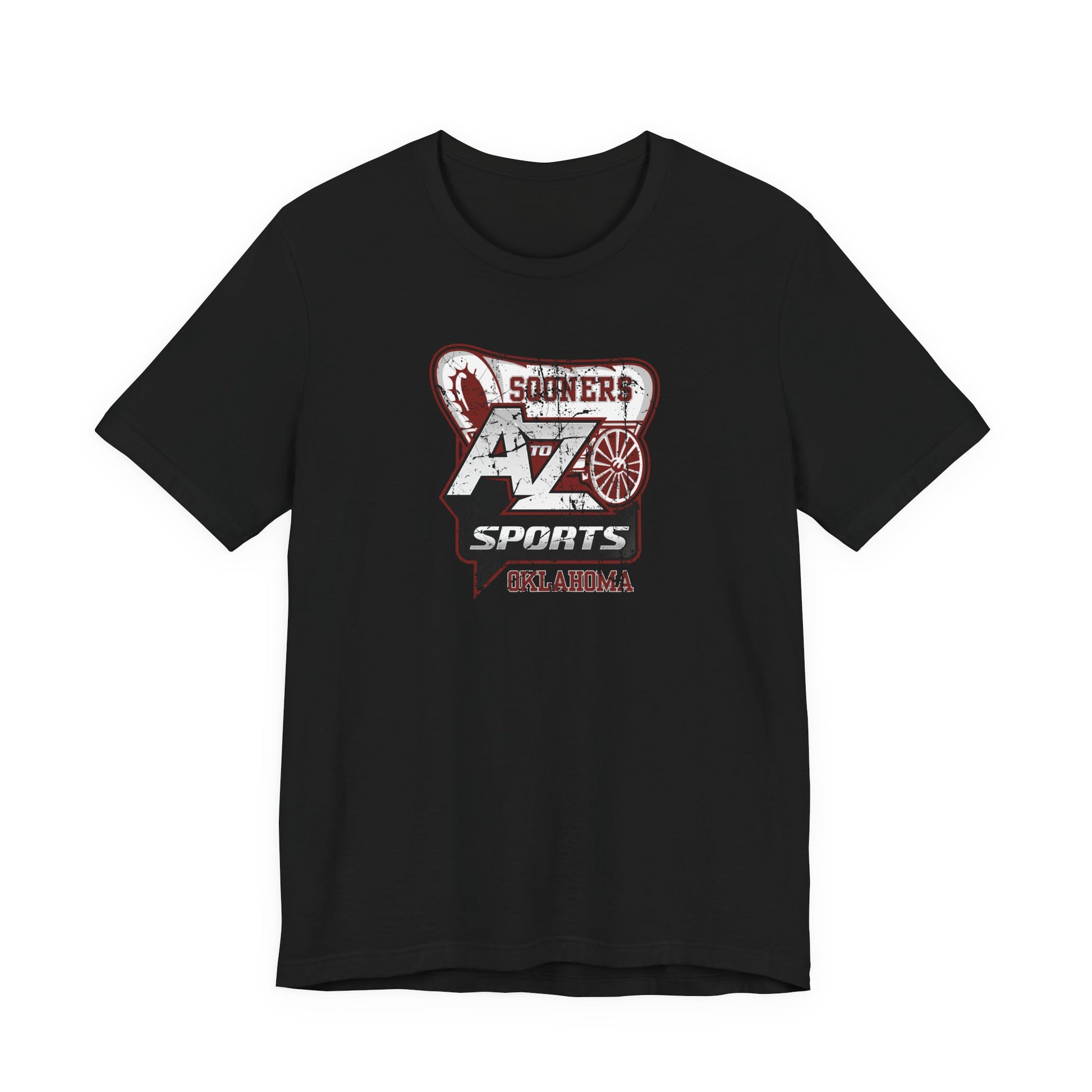 A to Z Sports Oklahoma Distressed T-Shirt