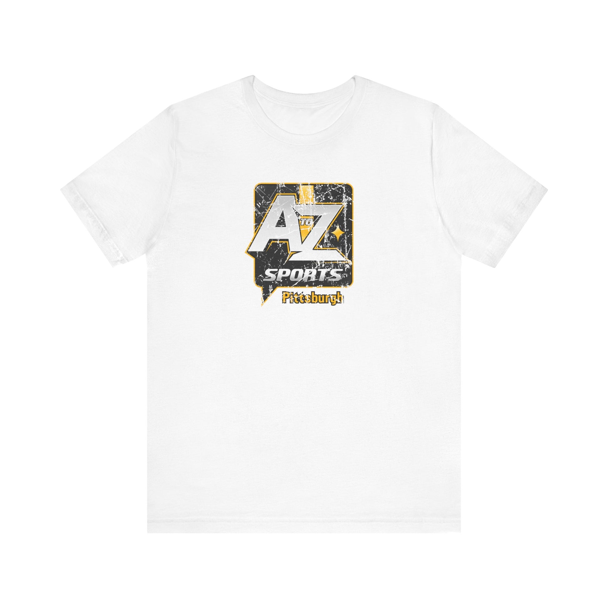 A to Z Sports Steelers Distressed T-Shirt