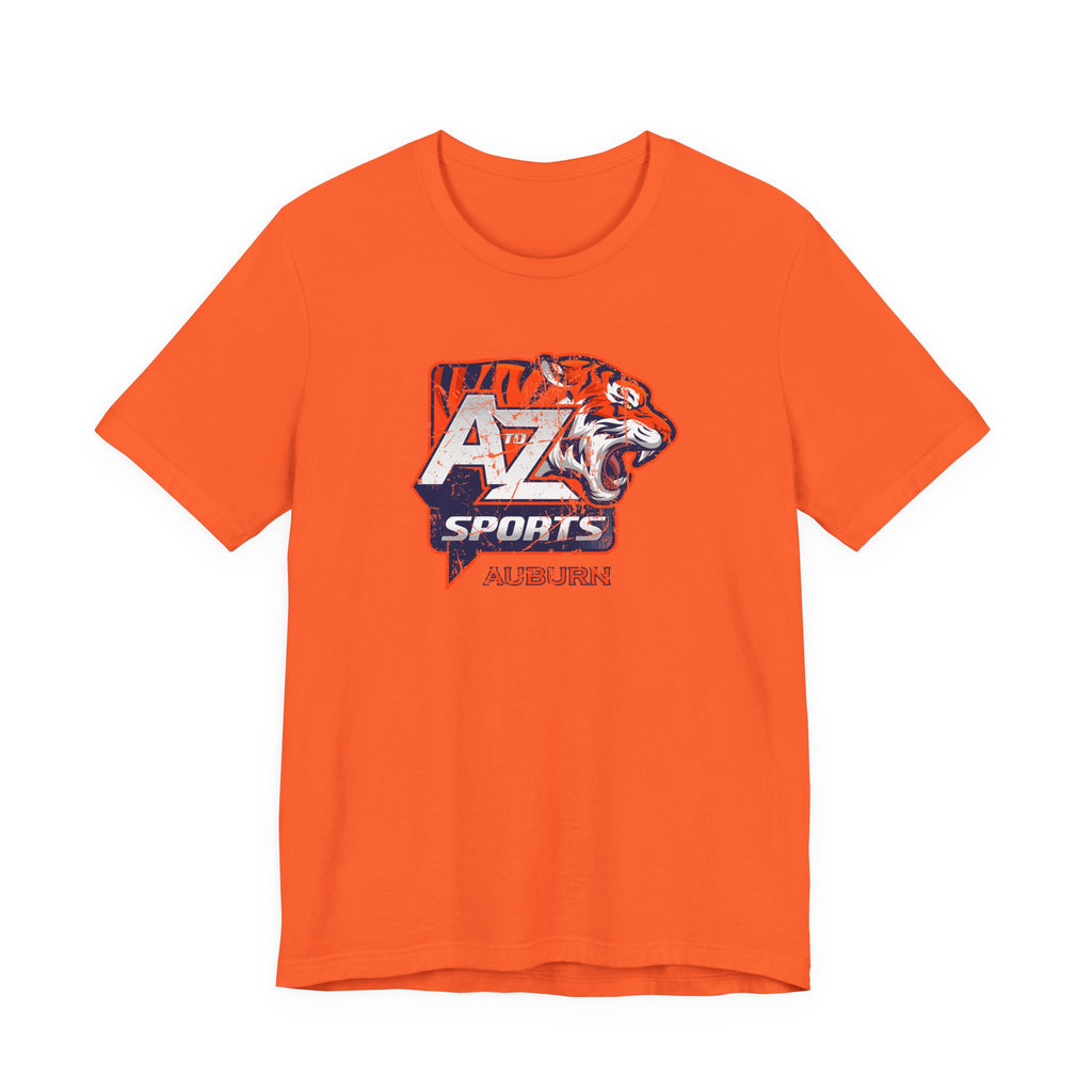 A to Z Sports Auburn Distressed T-Shirt