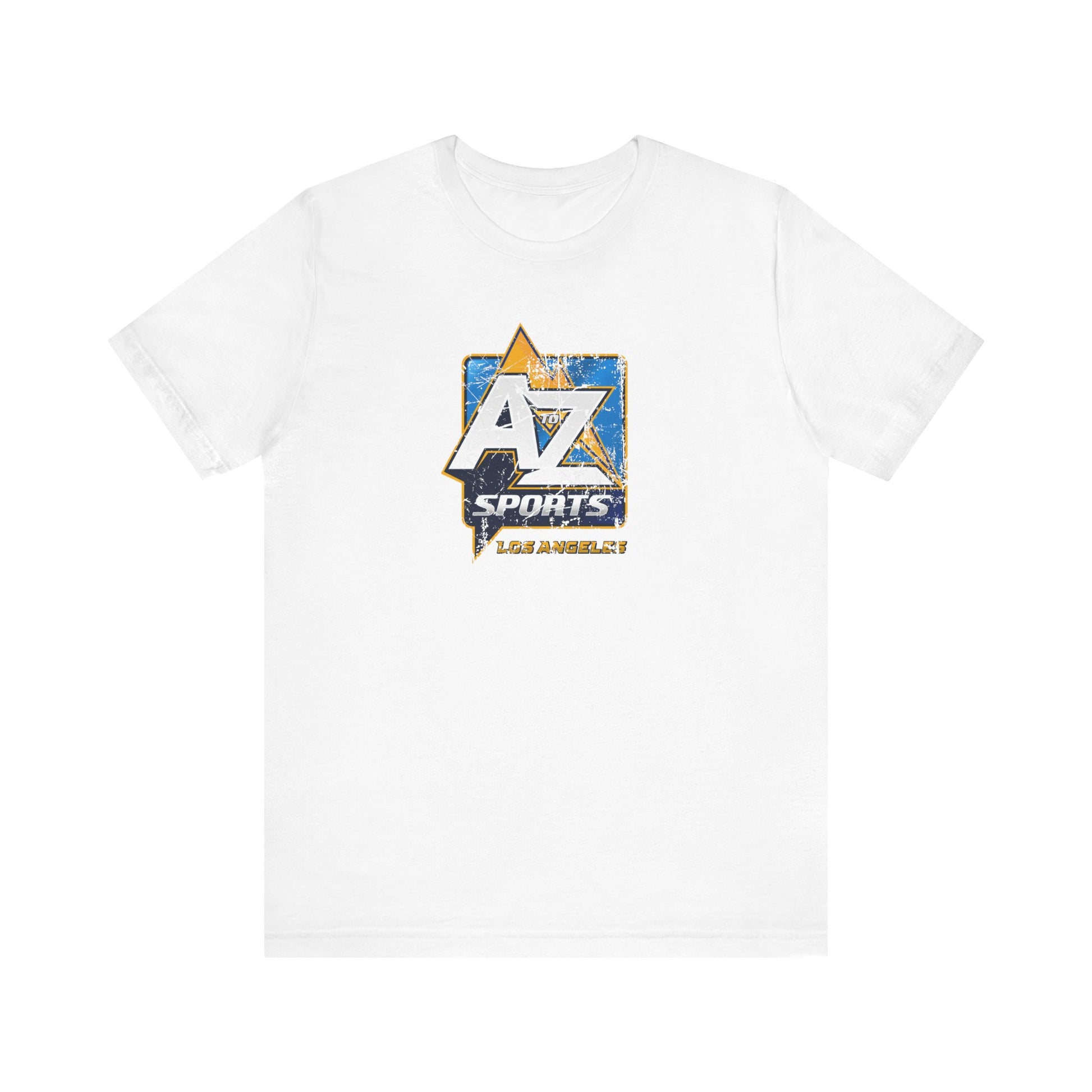 A to Z Sports Chargers Distressed T-Shirt