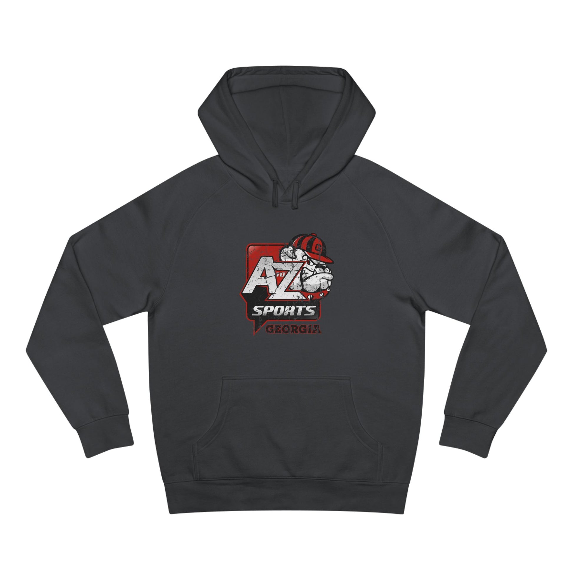A to Z Sports Georgia Distressed Hoodie
