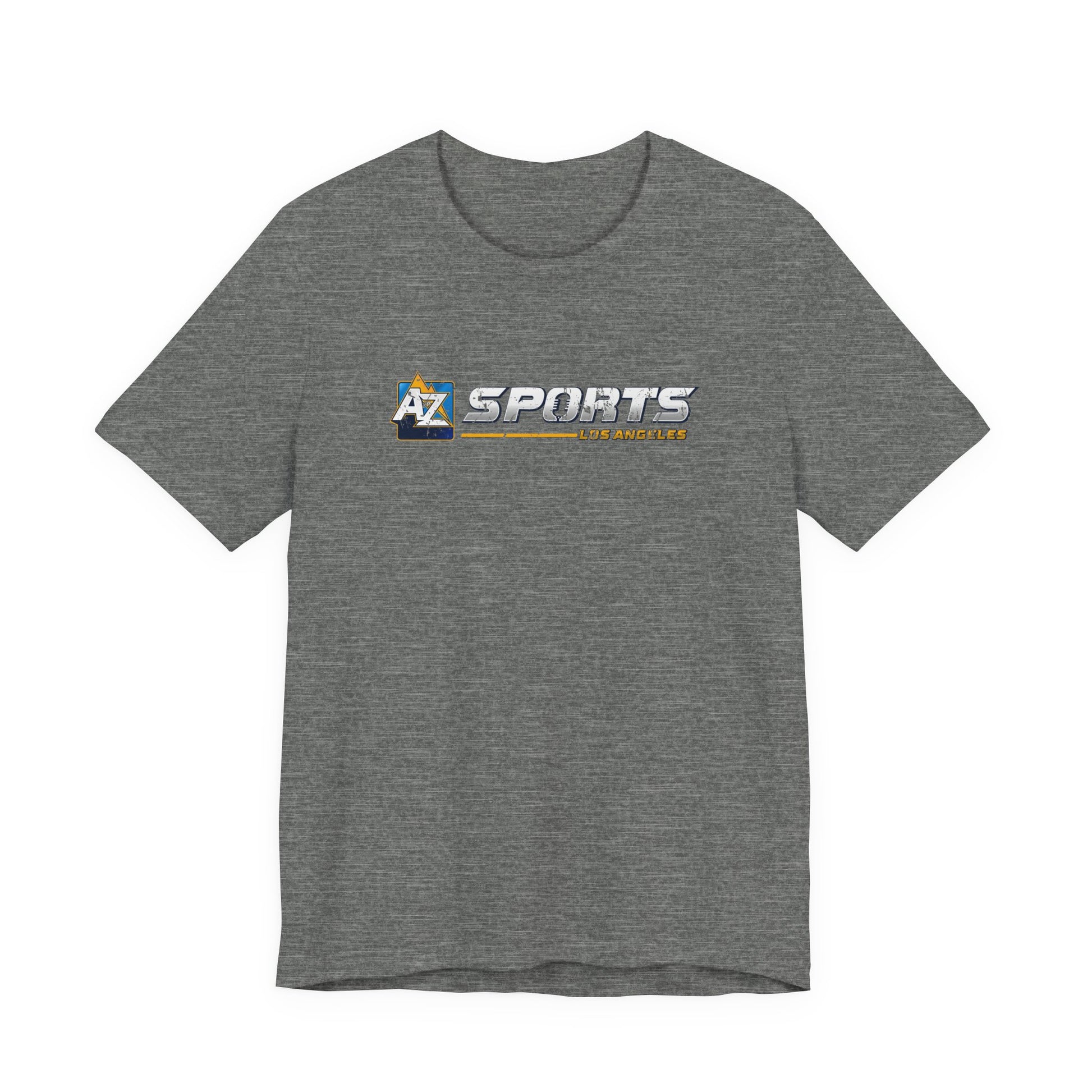 A to Z Sports Chargers Distressed Horizontal T-Shirt