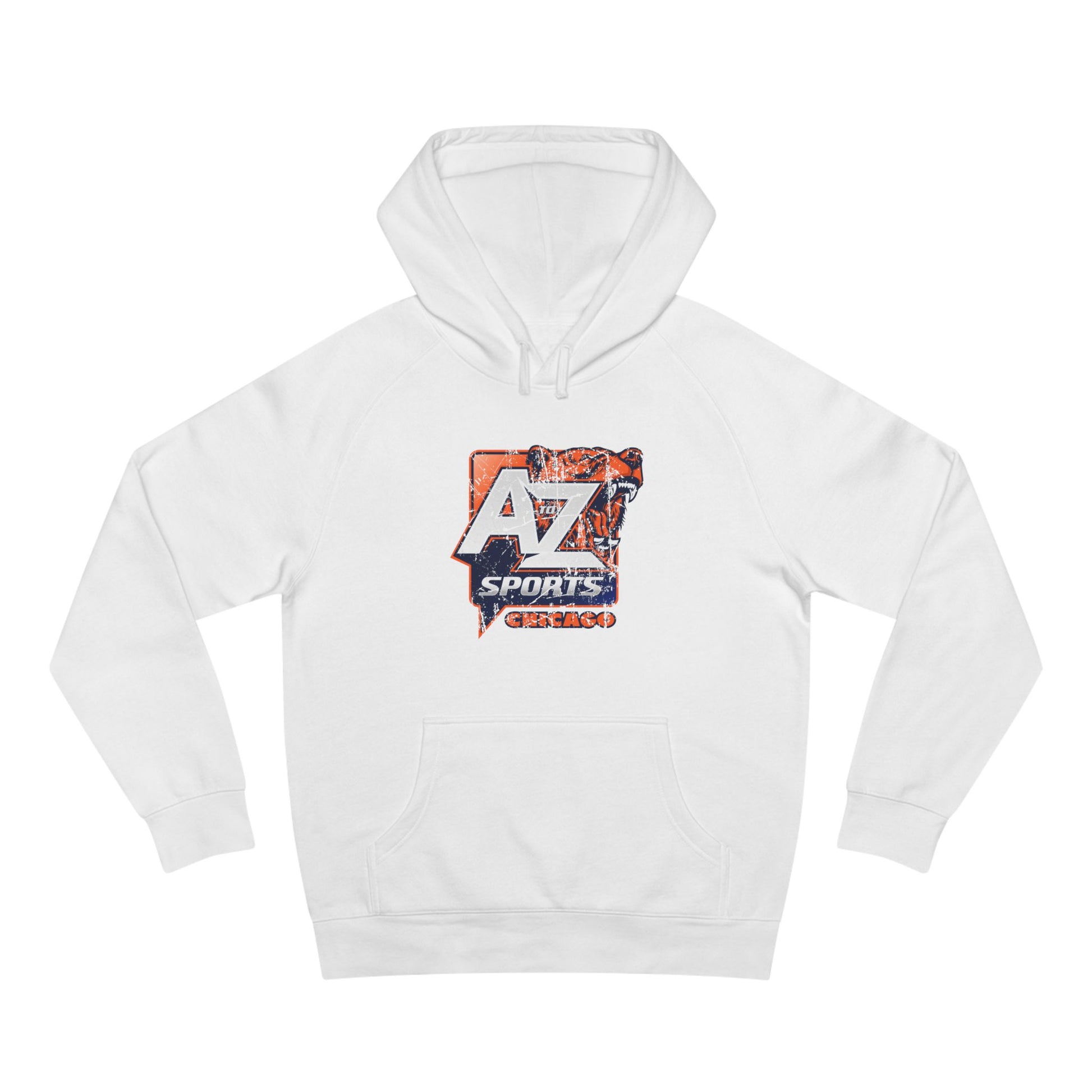 A to Z Sports Bears Distressed Hoodie