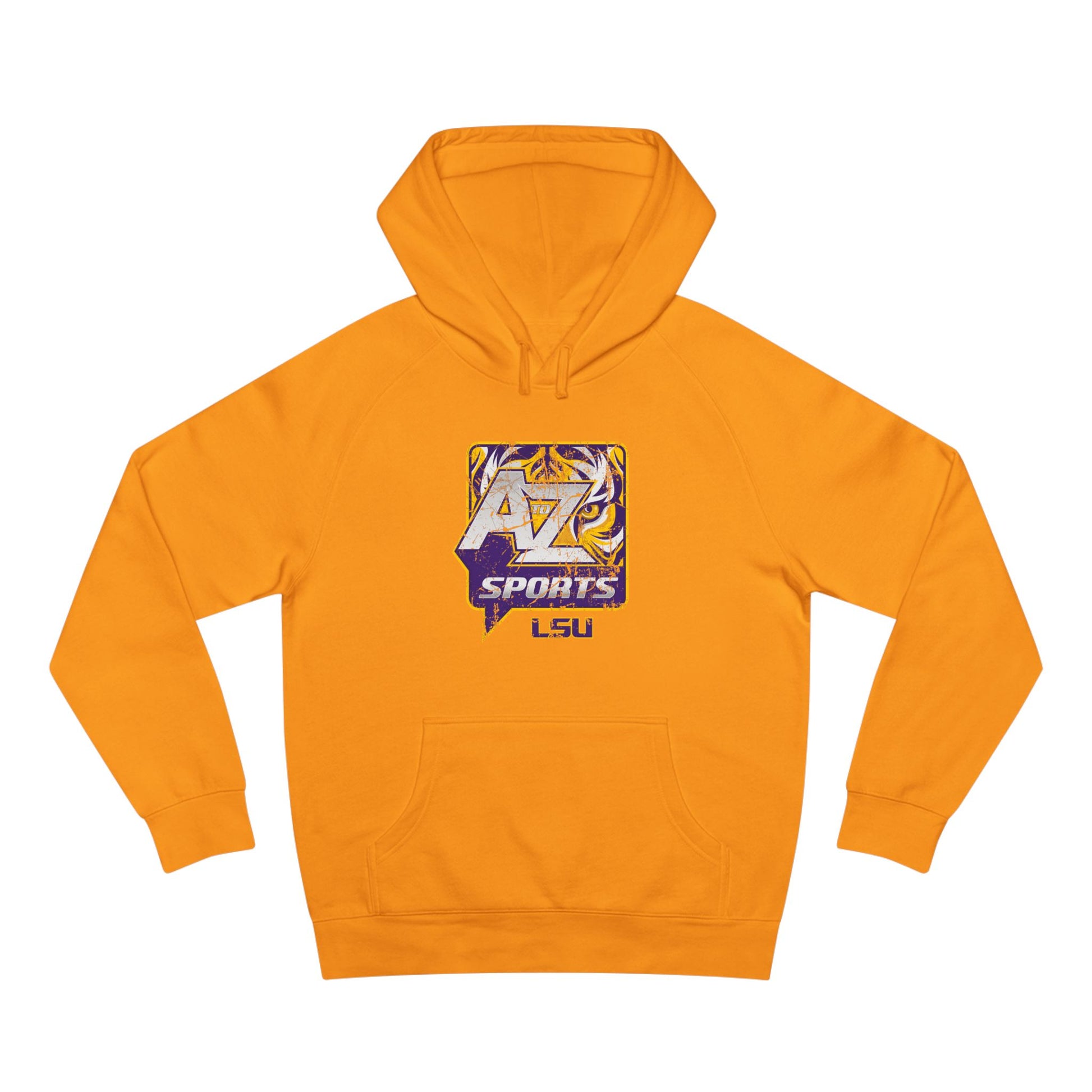 A to Z Sports LSU Distressed Hoodie