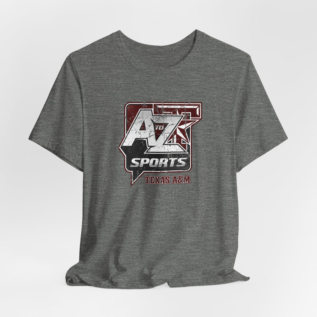 A to Z Sports Texas A&M Distressed T-Shirt