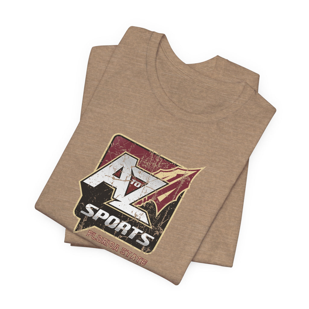 A to Z Sports Florida State Distressed T-Shirt