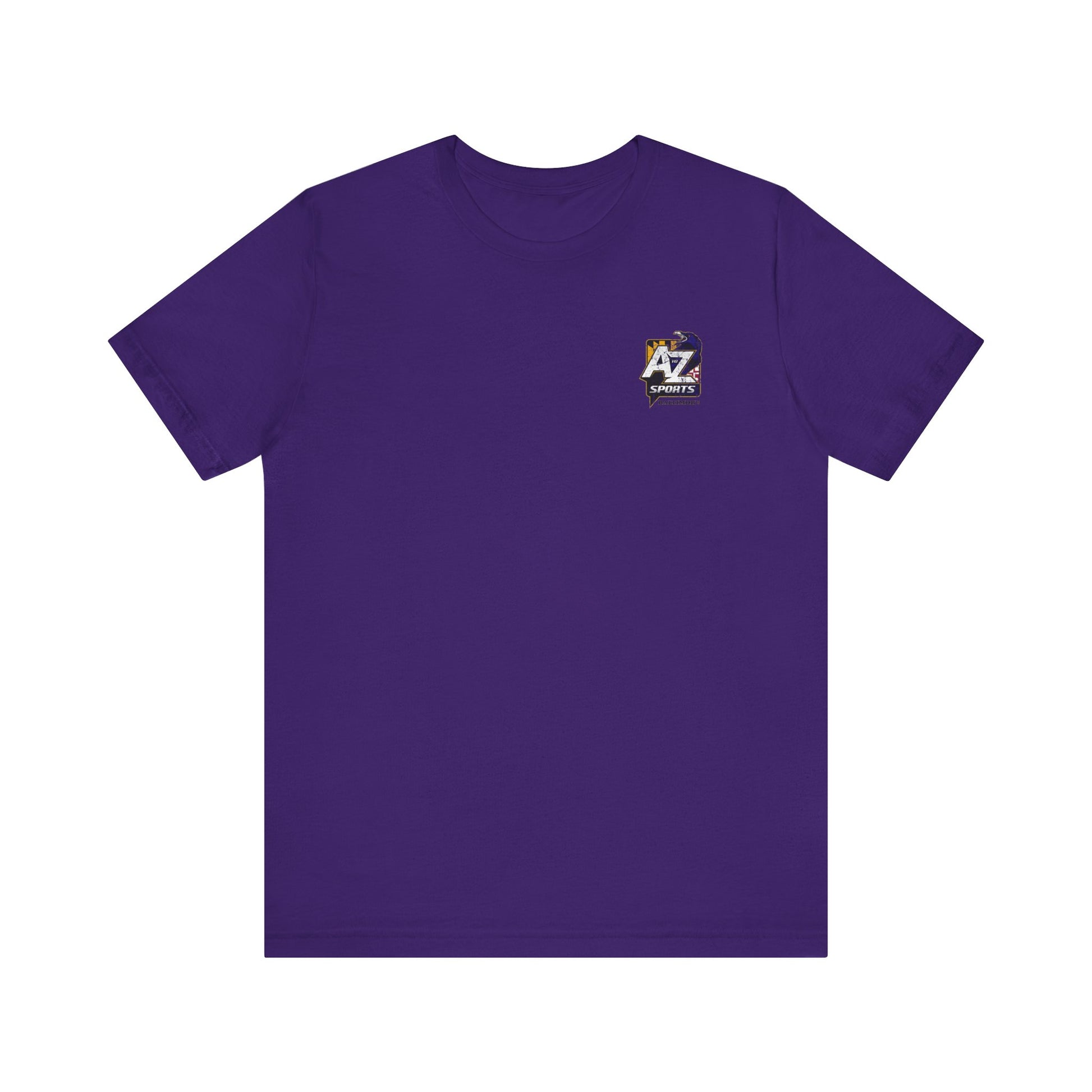 A to Z Sports Ravens Distressed Pocket T-Shirt