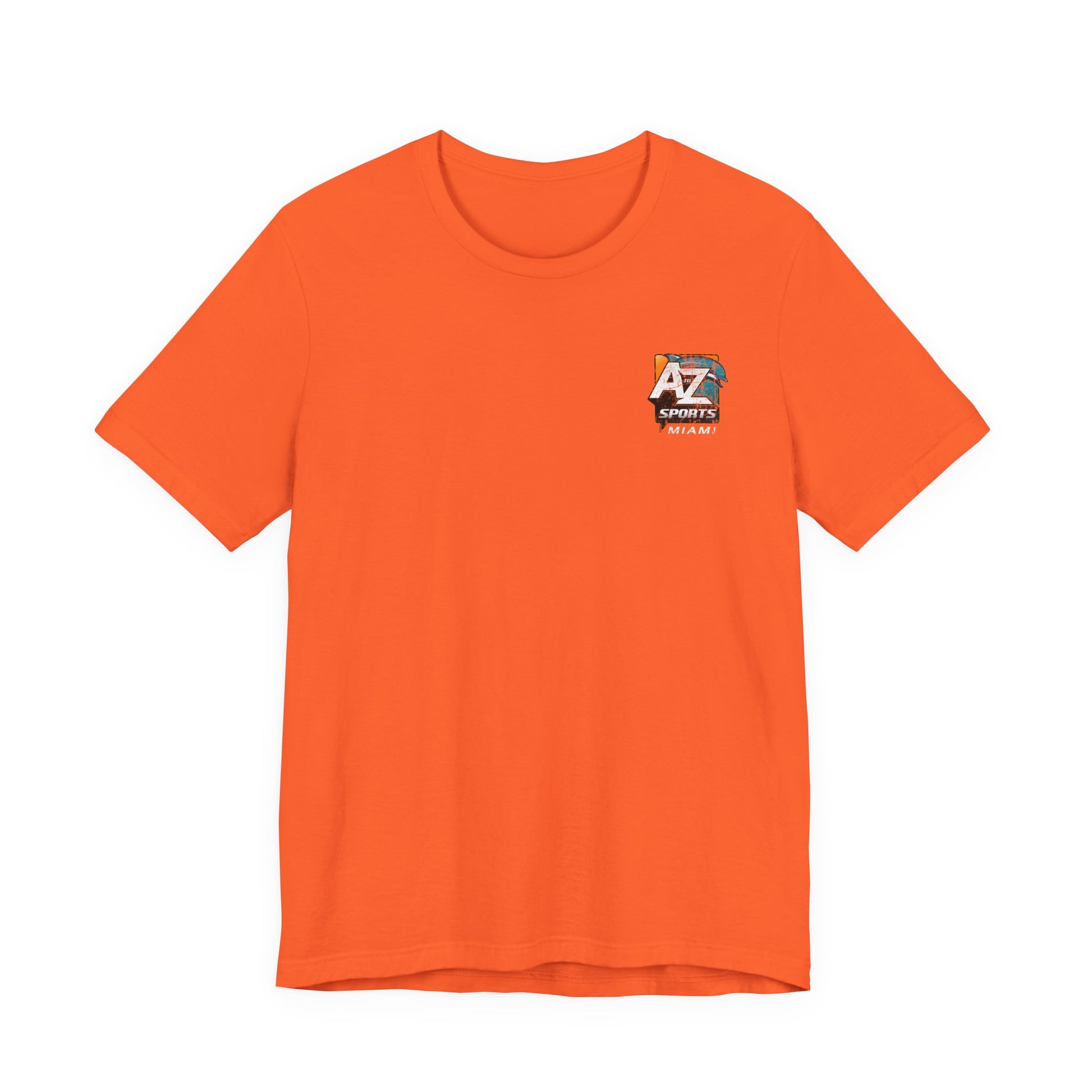 A to Z Sports Dolphins Distressed Pocket T-Shirt