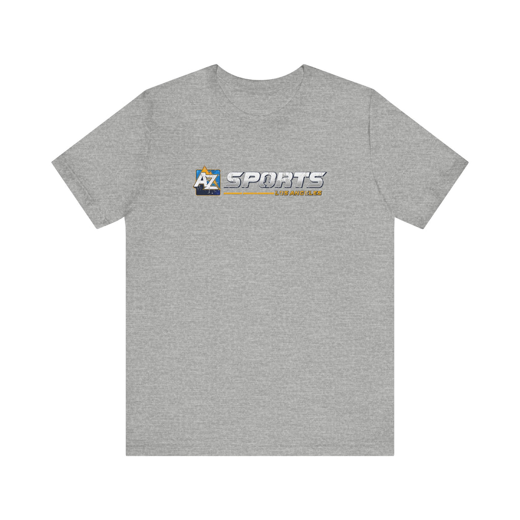 A to Z Sports Chargers Distressed Horizontal T-Shirt