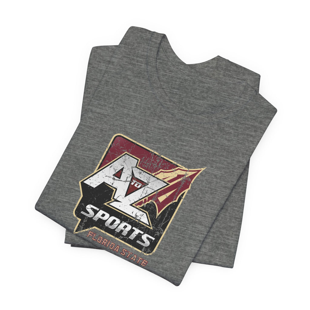 A to Z Sports Florida State Distressed T-Shirt
