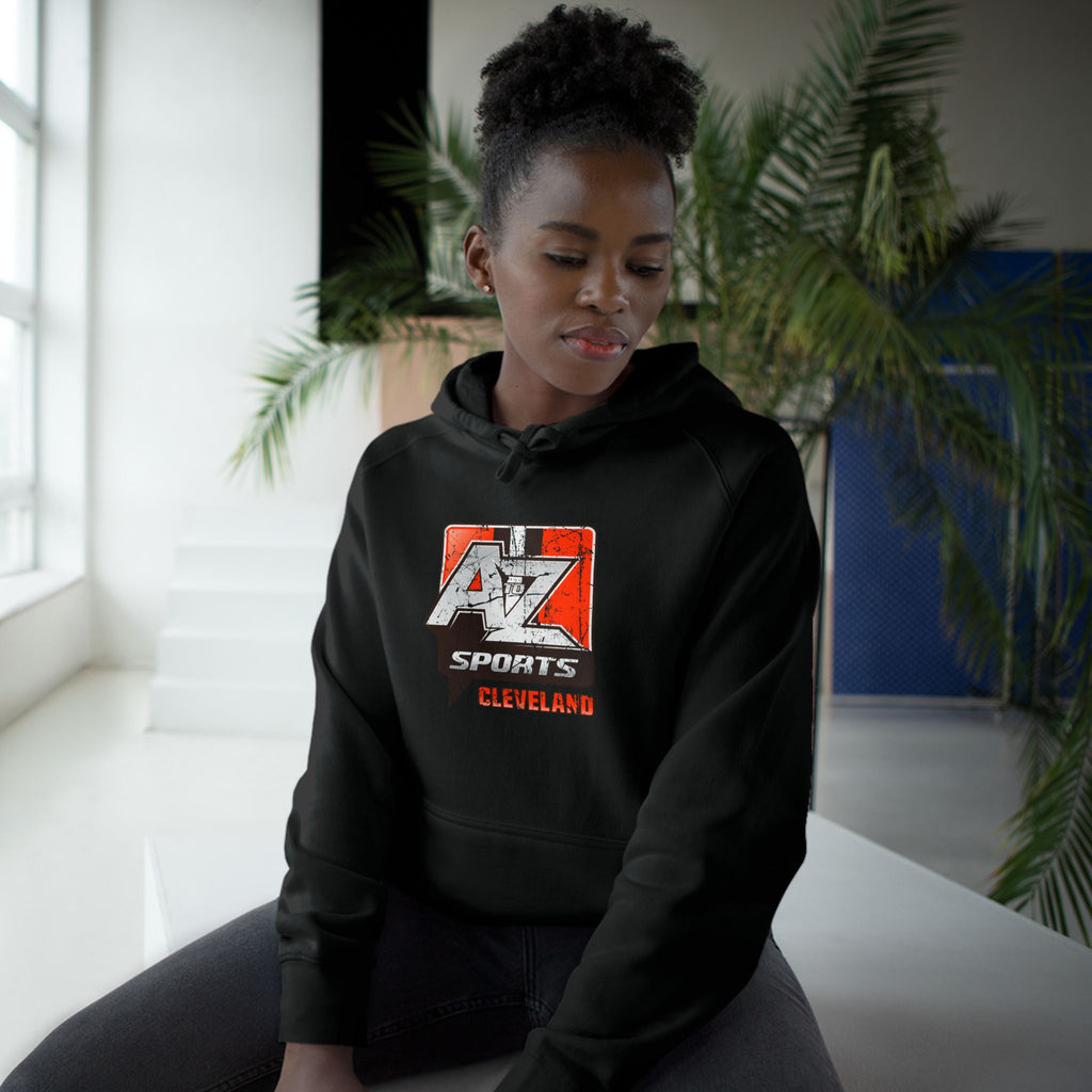 A to Z Sports Browns Distressed Hoodie