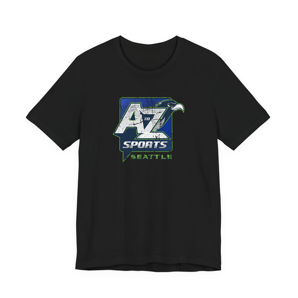 A to Z Sports Seahawks Distressed T-Shirt