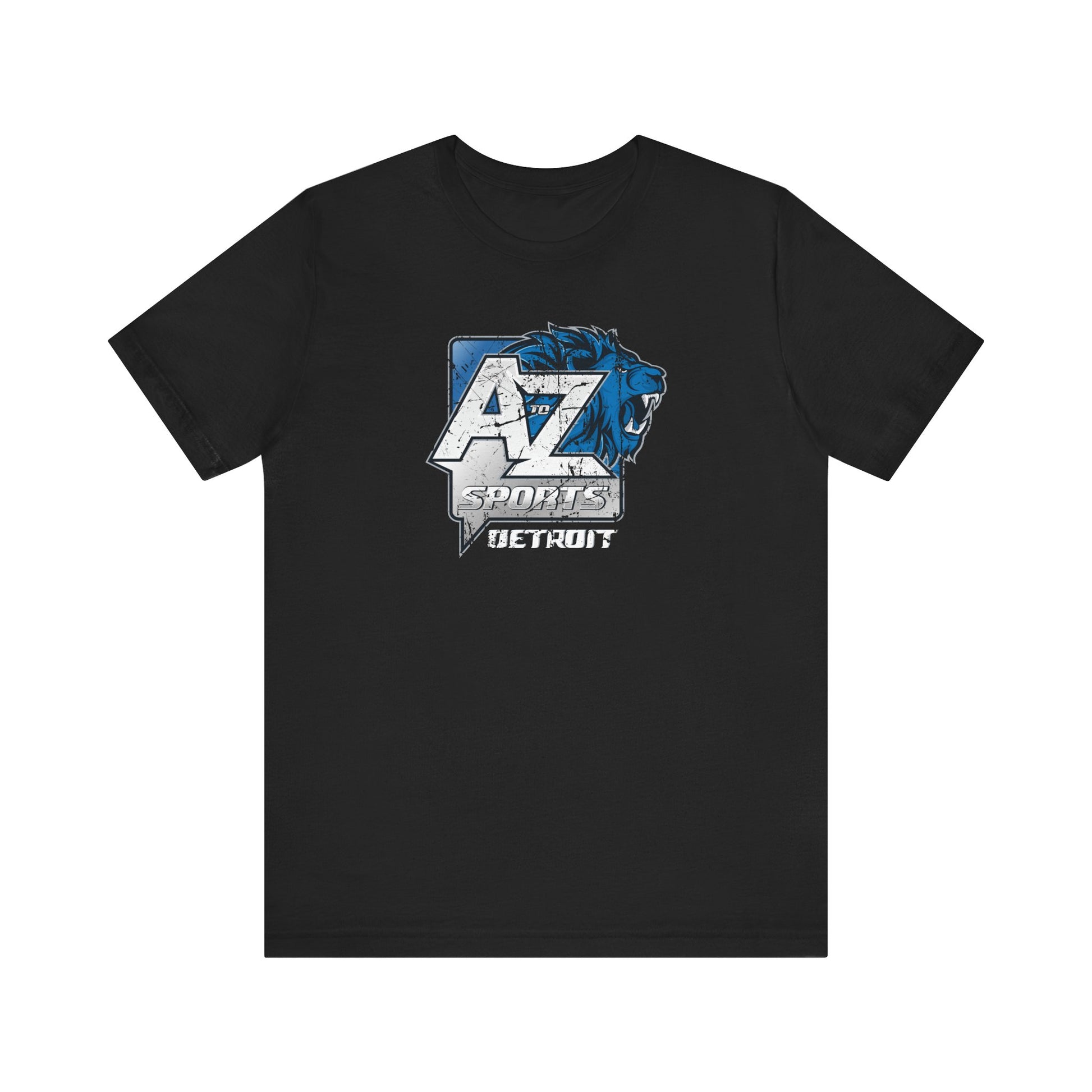 A to Z Sports Lions Distressed T-Shirt