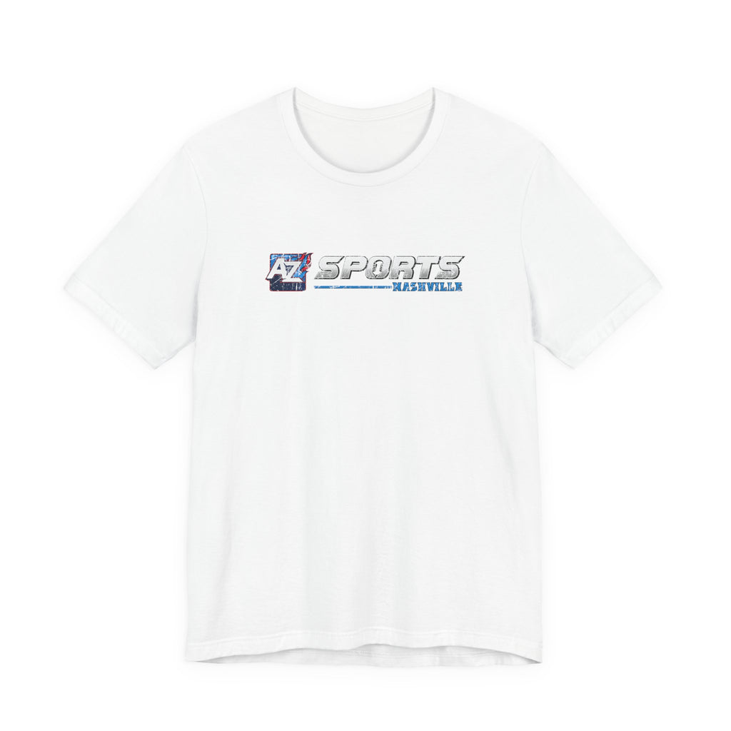 A to Z Sports Nashville Distressed Horizontal T-Shirt