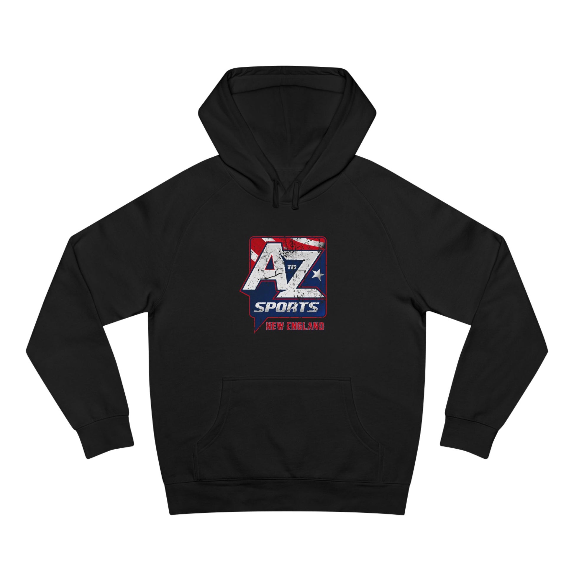 A to Z Sports Patriots Distressed Hoodie