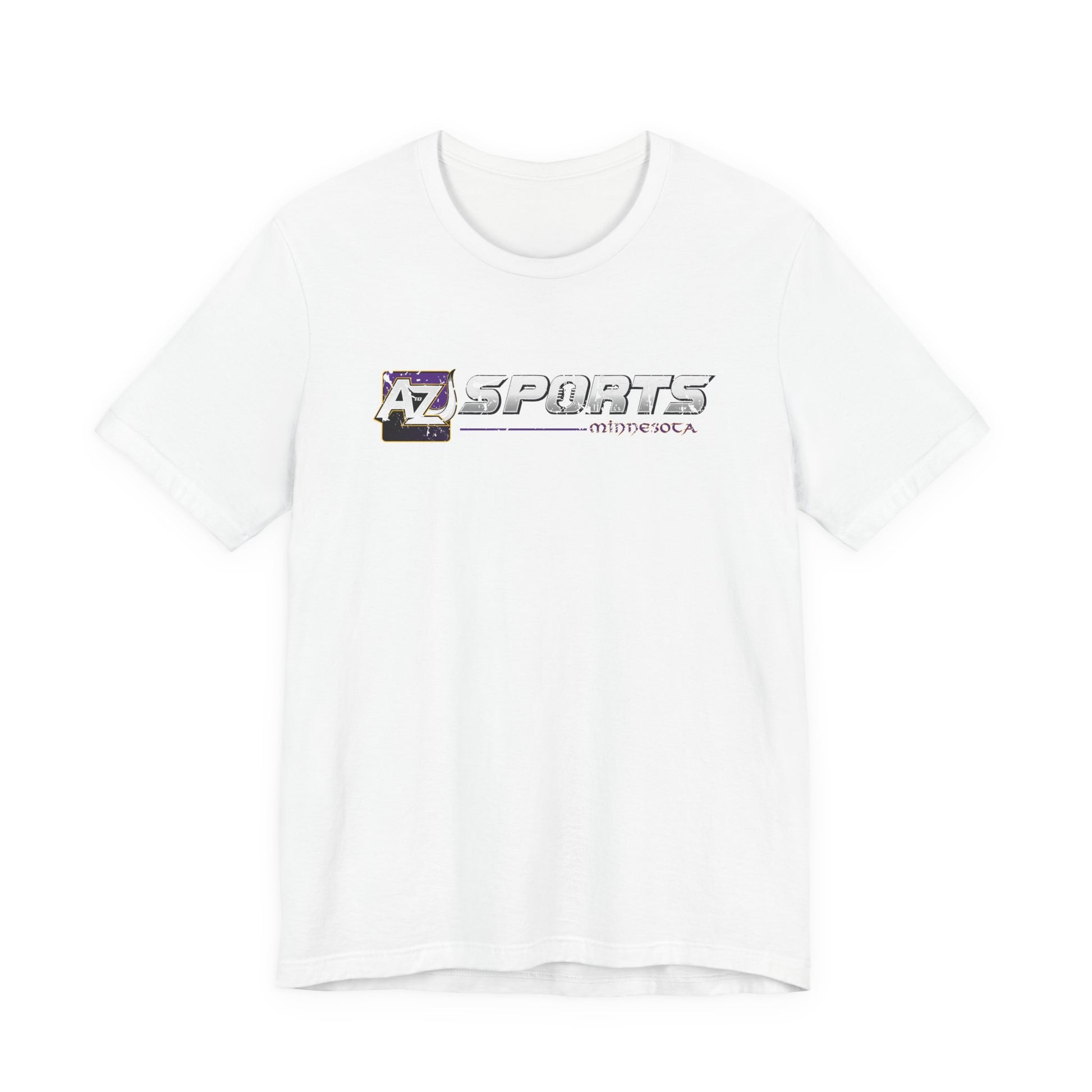 A to Z Sports Vikings Distressed Horizontal T-Shirt