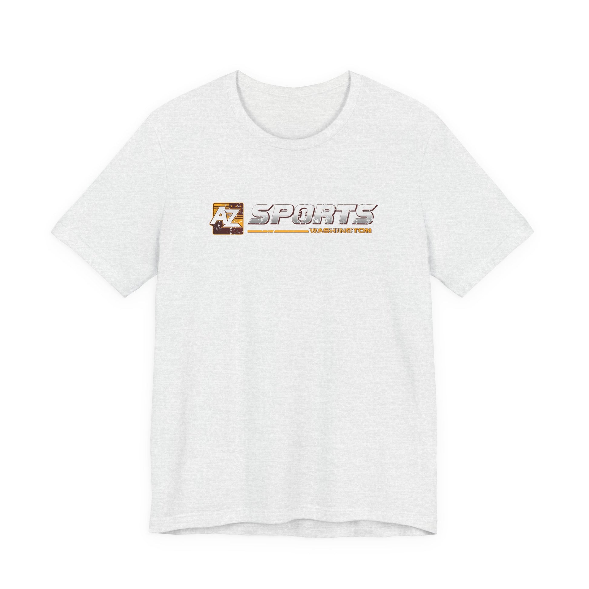 A to Z Sports Commanders Horizontal Distressed T-Shirt